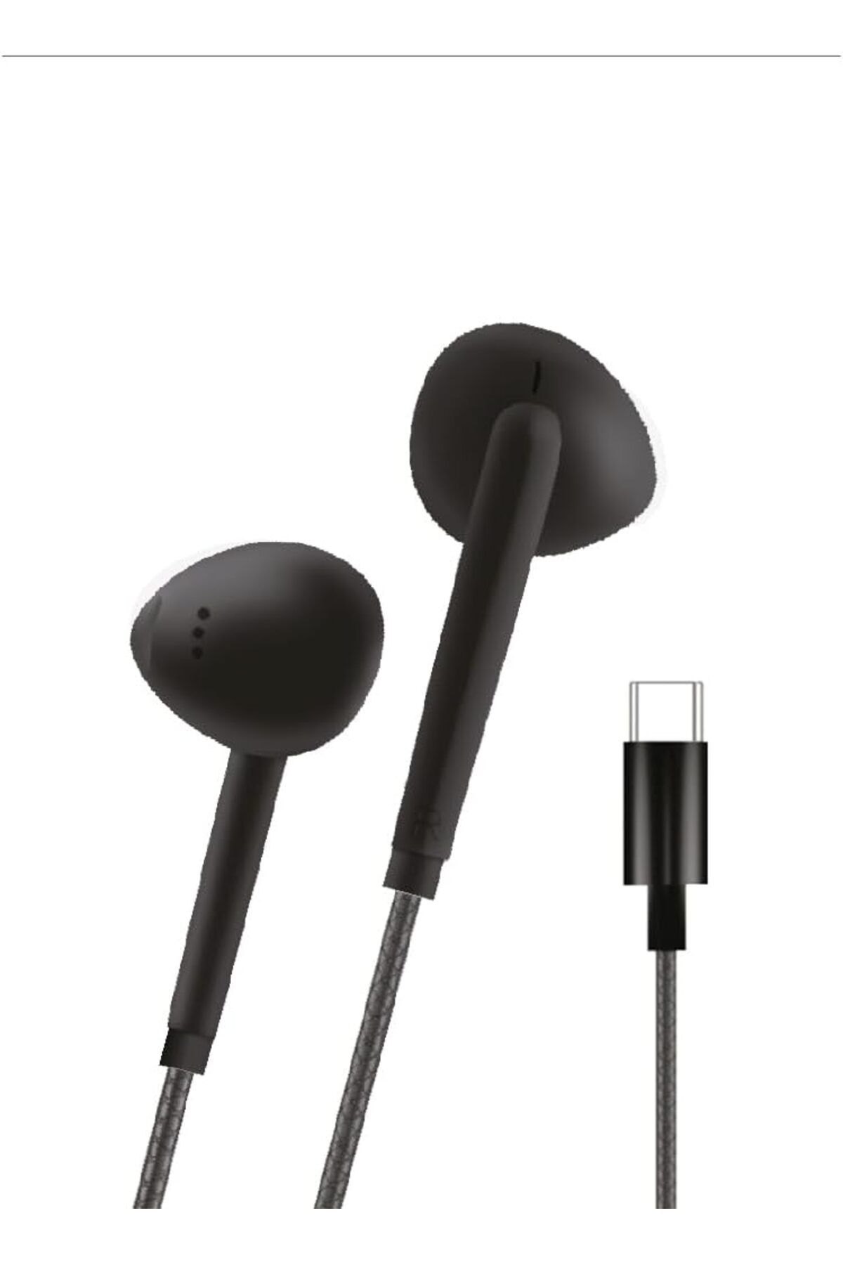 STOREMAX OZN H36 Type-C Stereo Kulak İçi Kablolu Kulaklık Siyah OZNstre 1094633