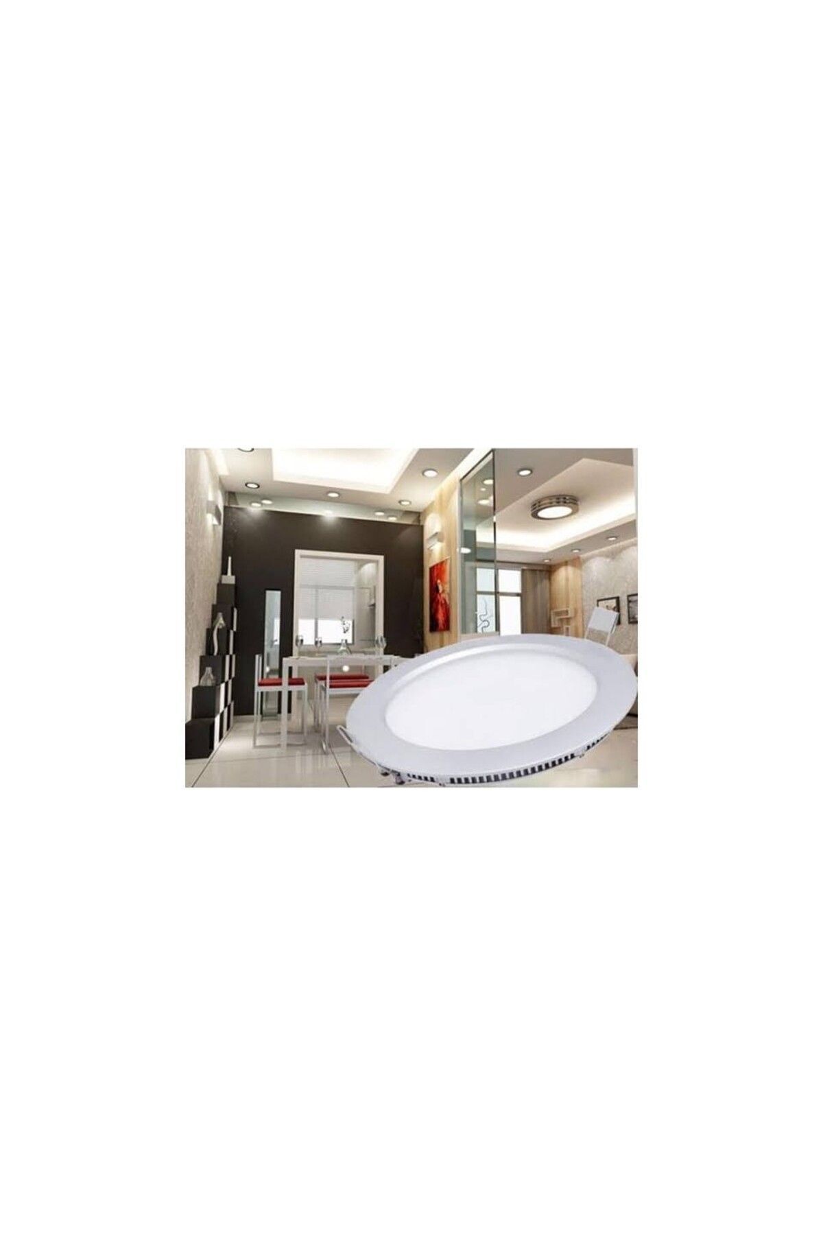 teknotrust 2 ADET 15W LED PANEL SIVA ALTI 6500K