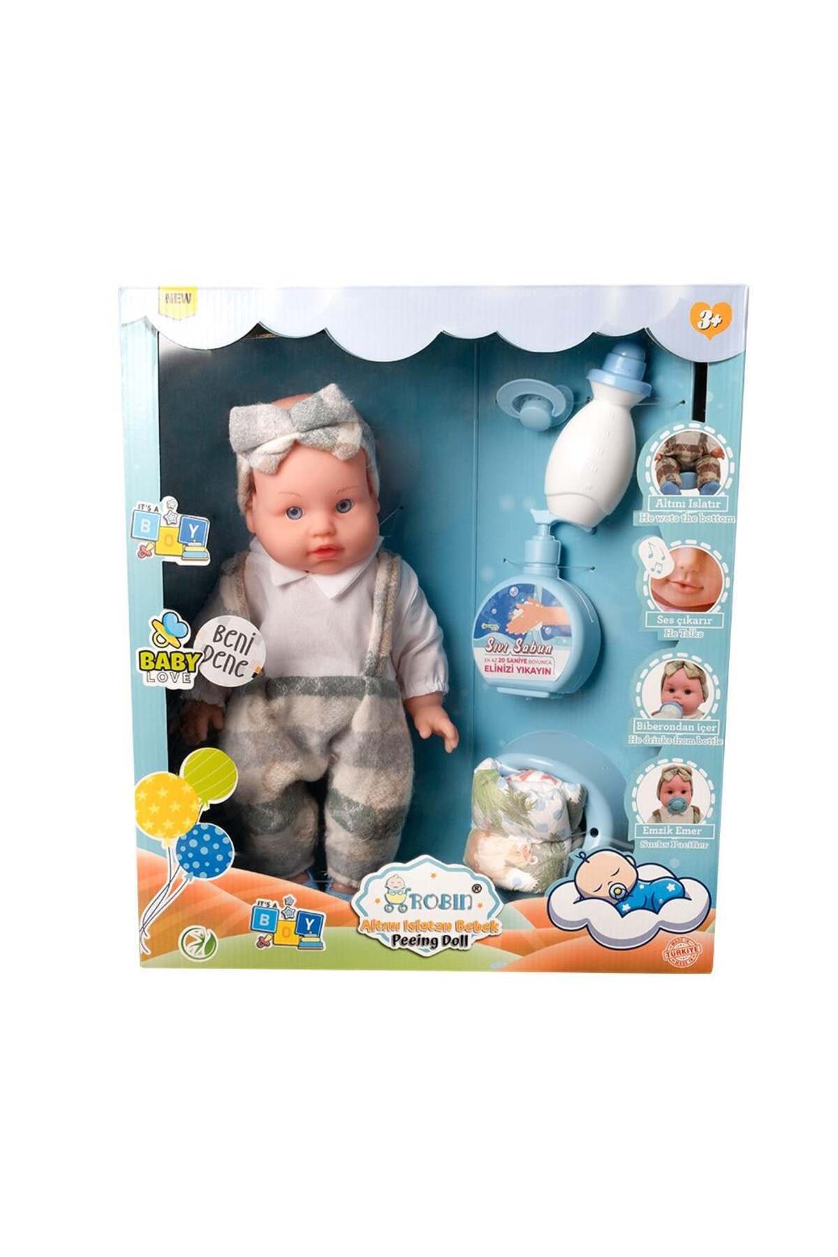 Genel Markalar GLB Robin Altını Islatan Bebek