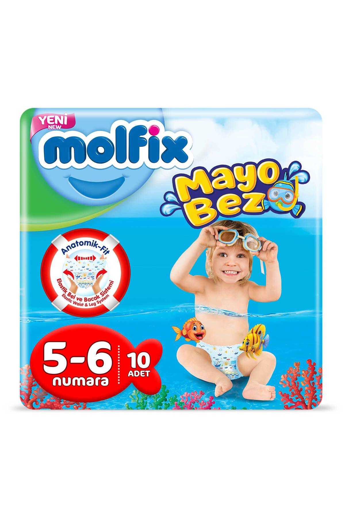 Molfix Mayo Bebek Bezi 5-6 Beden 10 Adet 14 Kg