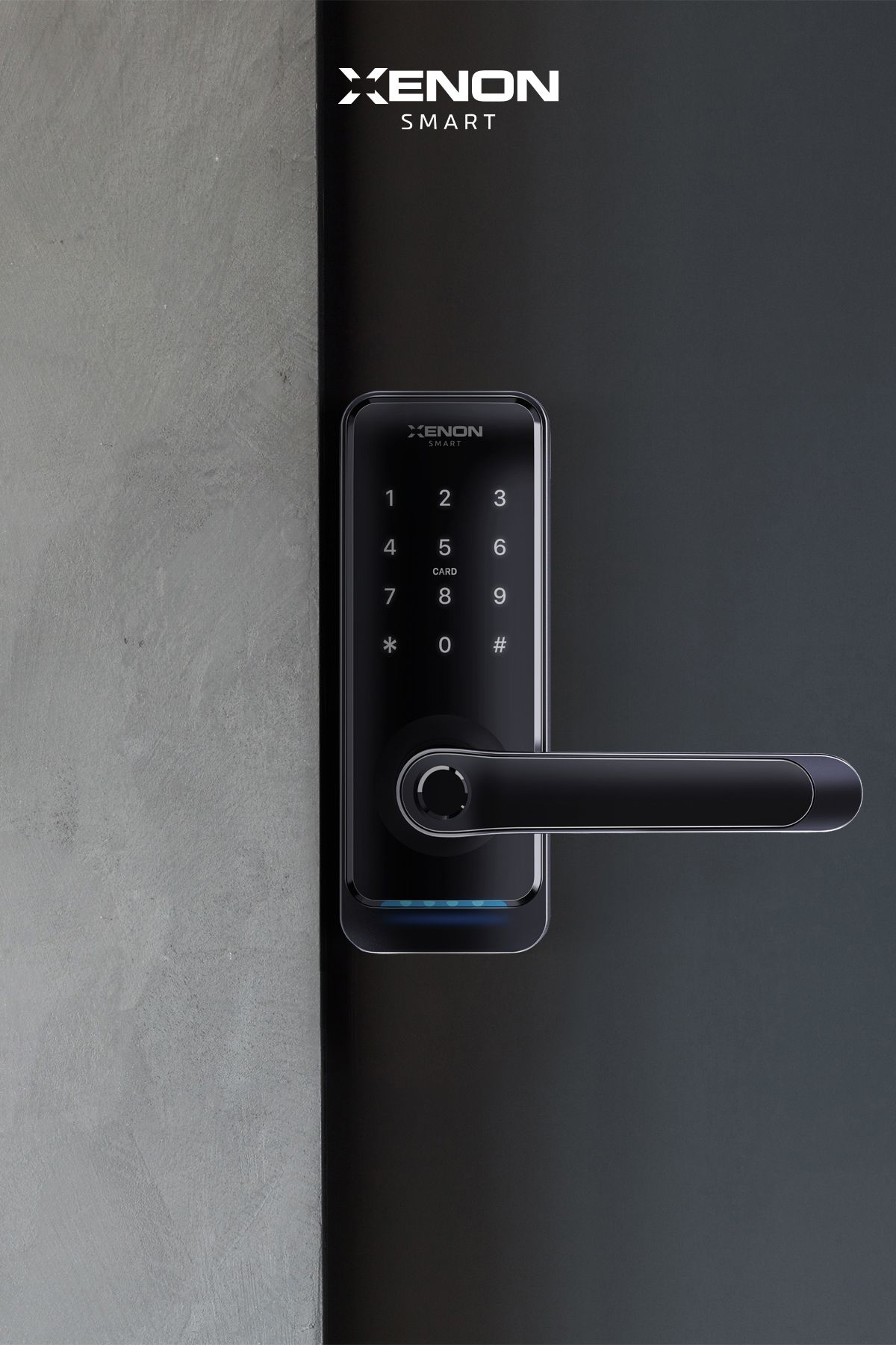 Xenon Smart-Smart Door Lock - Mobile App, Fingerprint Password, Rfid, Wi-Fi, Google Home & Alexa Control X8056 4