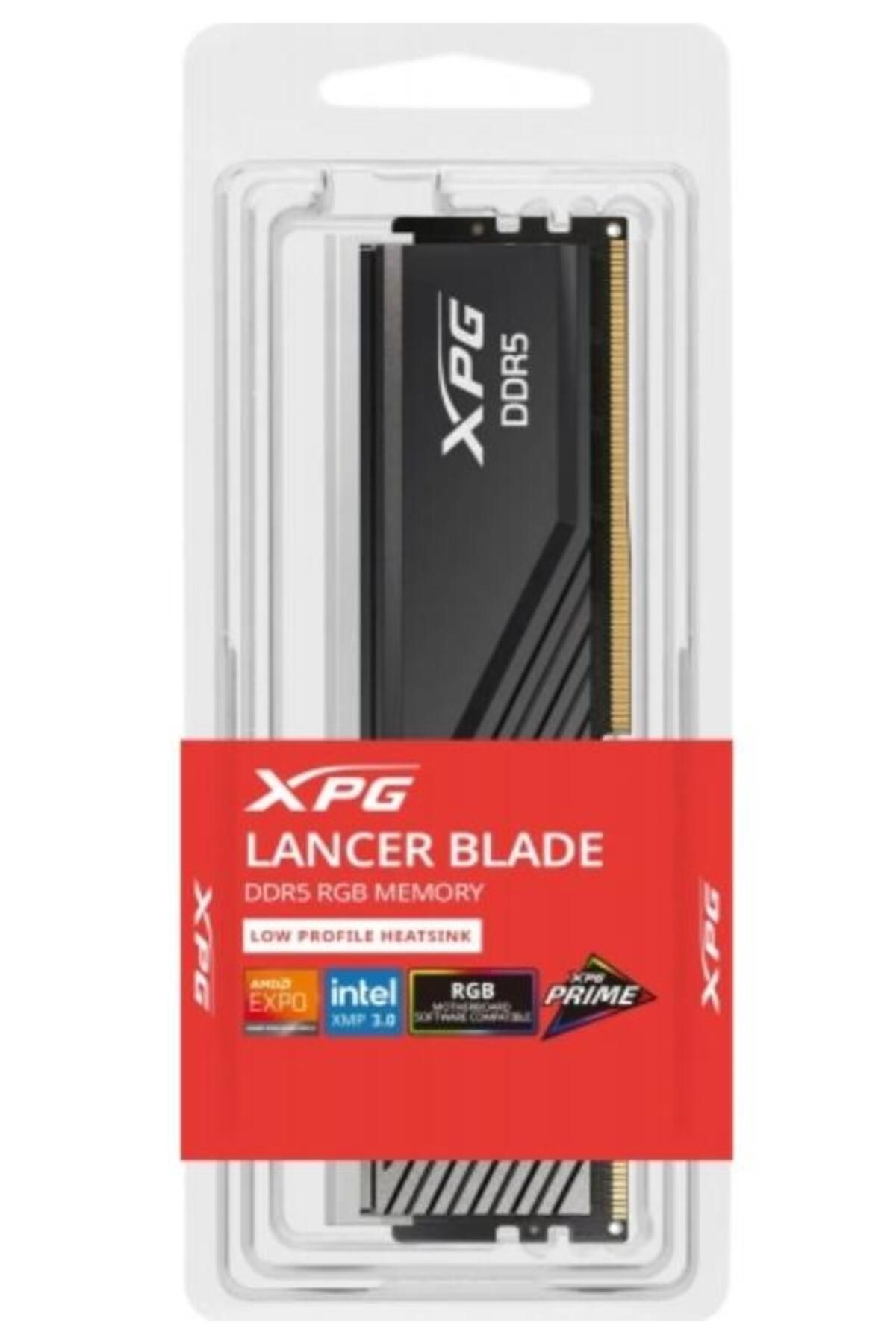 Adata-Memorie A-Data XPG Lancer Blade RGB Intel XMP 3.0/AMD EXPO 16GB, DDR5-6400MHz, CL32 3