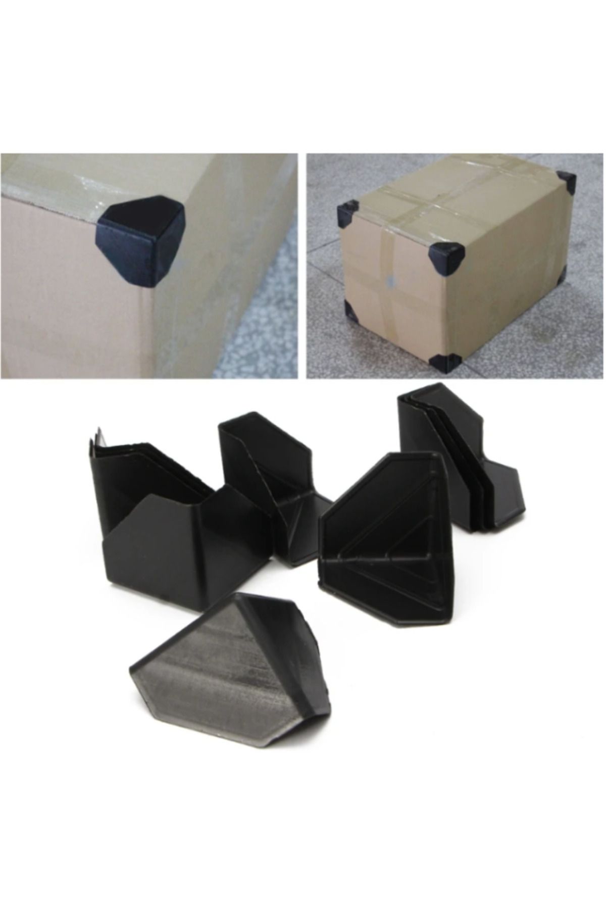 Empria-Set of Corner Protectors for Boxes, 30 Pieces, 7.4x7.4x7.4x0.2 Cm 8