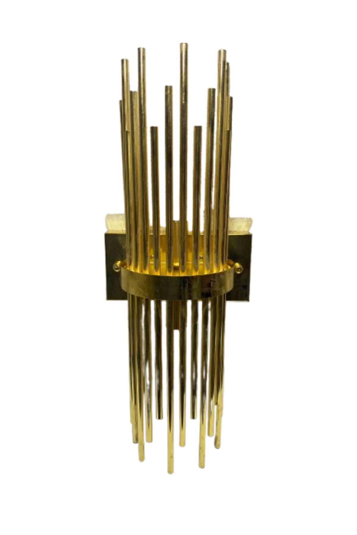 SerenityHaven 1435 Dekoratif Aplik Gold E14 Duy