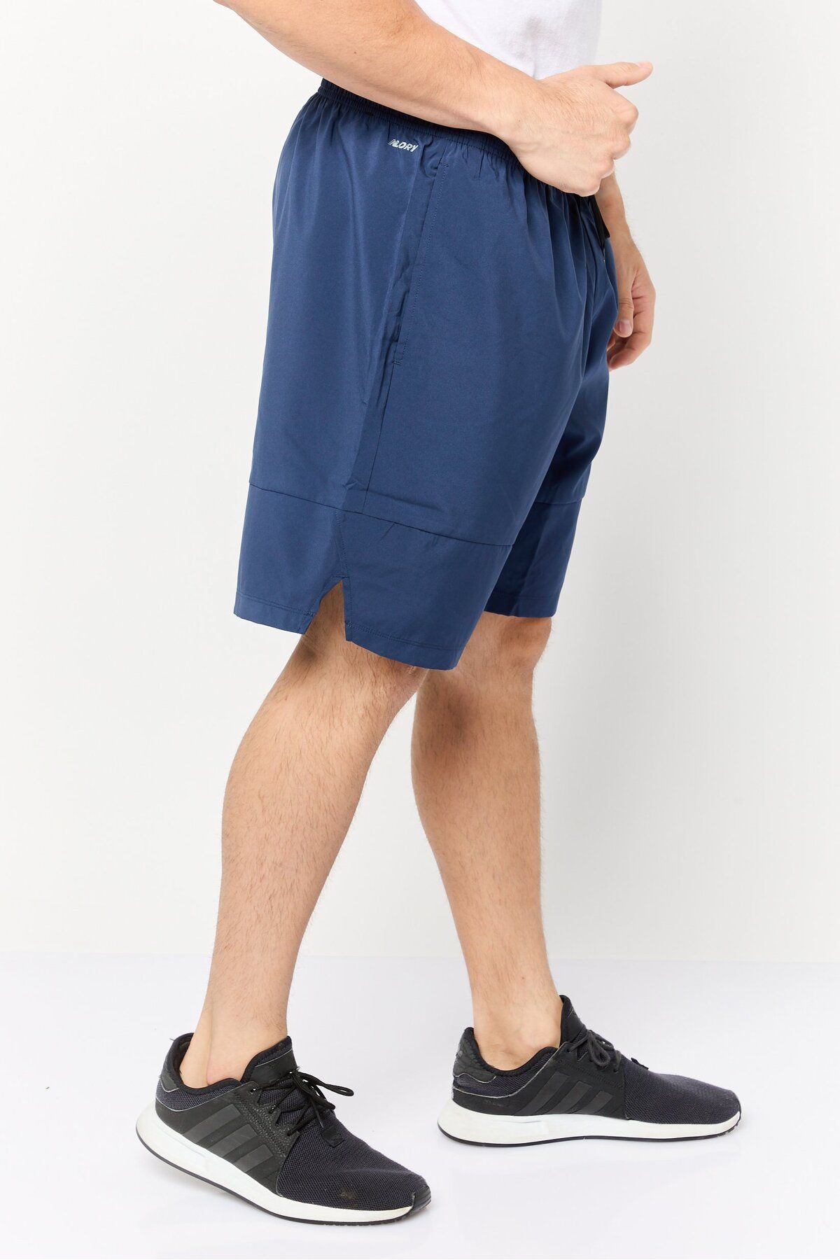 New Balance-Men Sportswear Fit Training Shorts, Navy 3