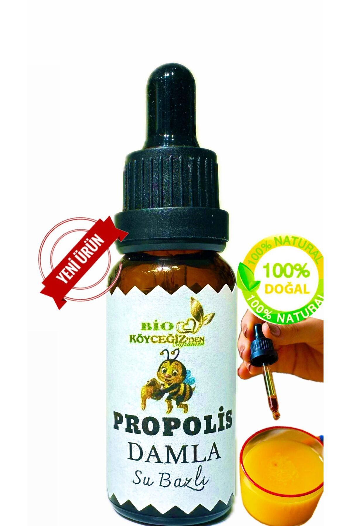BİO KÖYCEĞİZDEN SOFRANIZA Organik Propolis Damla Su Bazlı 20 ml