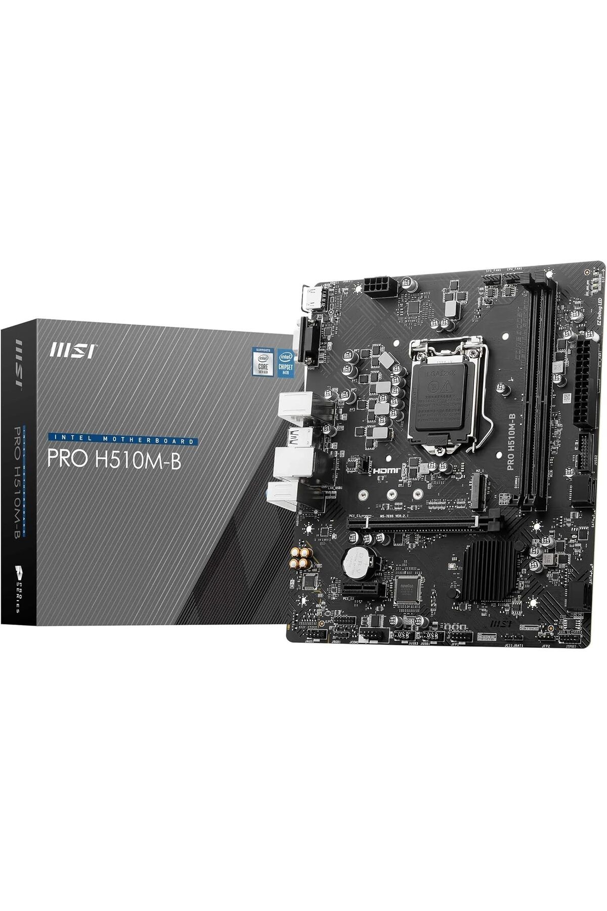 STOREMAX Rom MB PRO H510M-B SOKET 1200 DDR4 2933MHZ,M.2 USB3.2 1x 1G LAN Matx(Yalnızca 10. nesil destekli) A