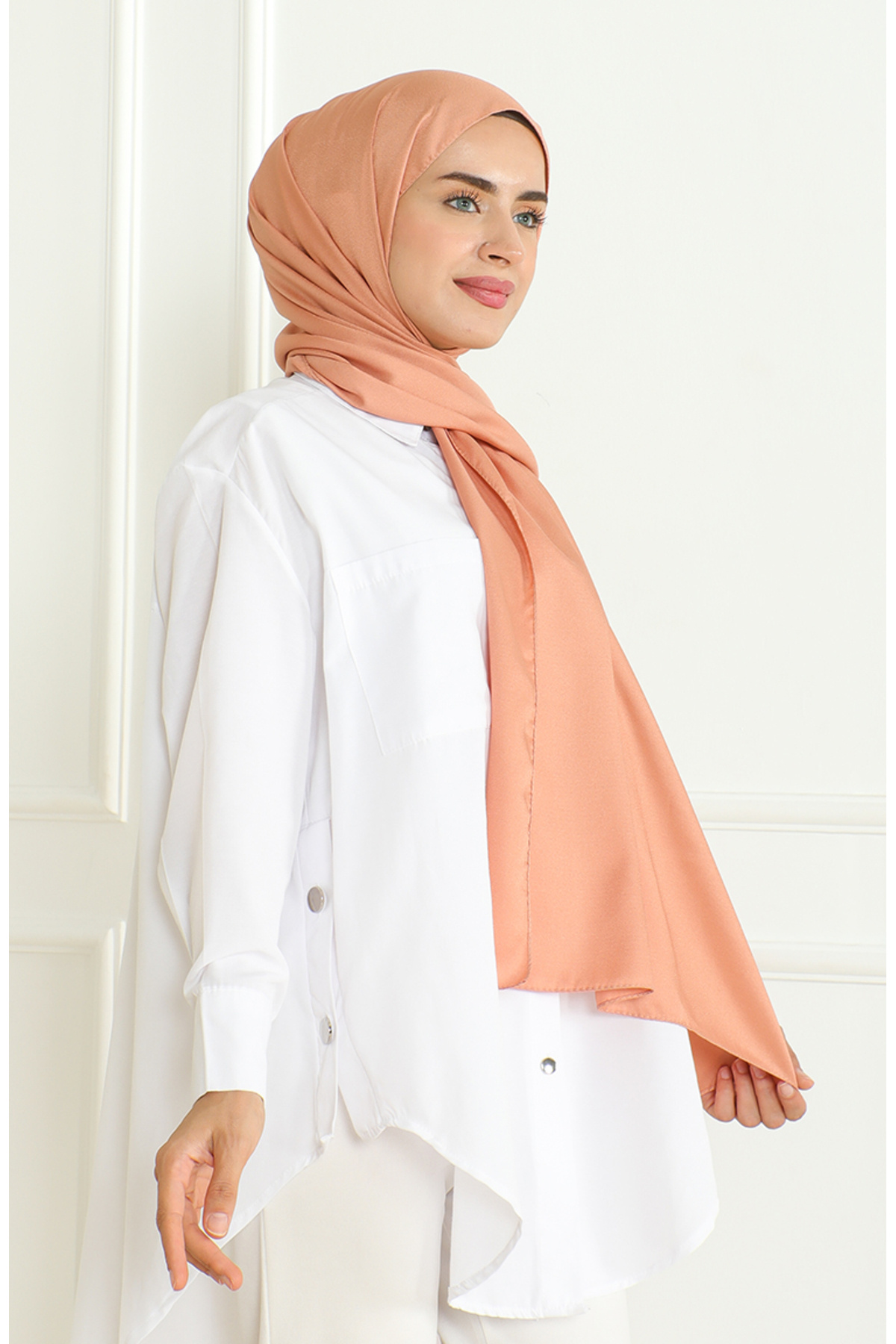 sefamerve-Περιτύλιγμα Medina Silk Sanded 81075-03 Tan 3