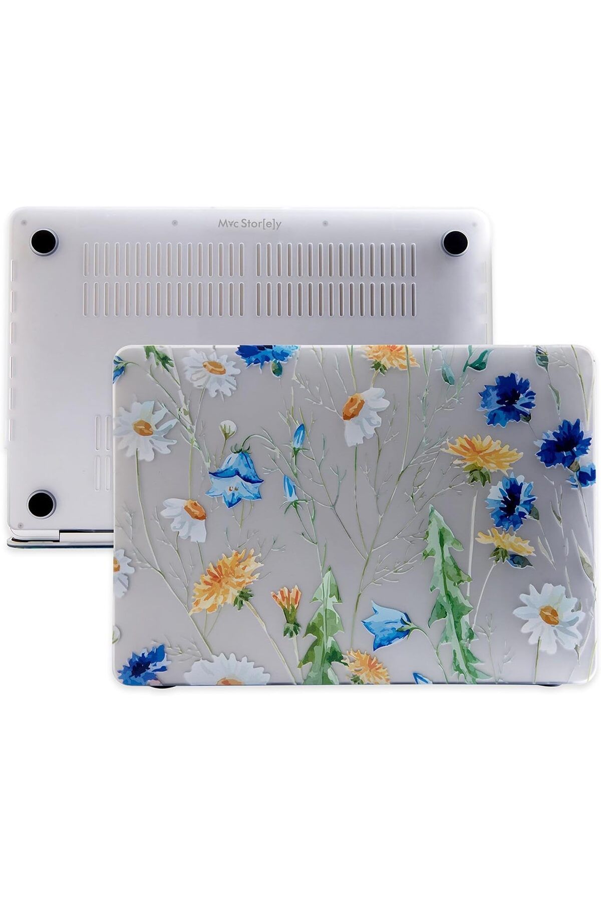 STOREMAX Ezg Macbook Air Kılıf 13 inç Flower01NL (Eski USB'li Model 2010-2017) A1369 A1466 ile Uyumlu R-62