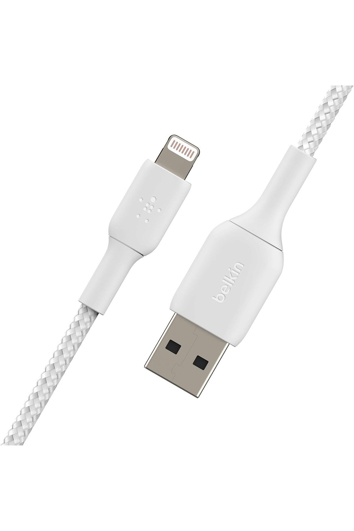 LUXE Örgülü Lightning Kablosu (iPhone, iPad, AirPod'lar için Boost Charge Lightning - USB Kablosu) M