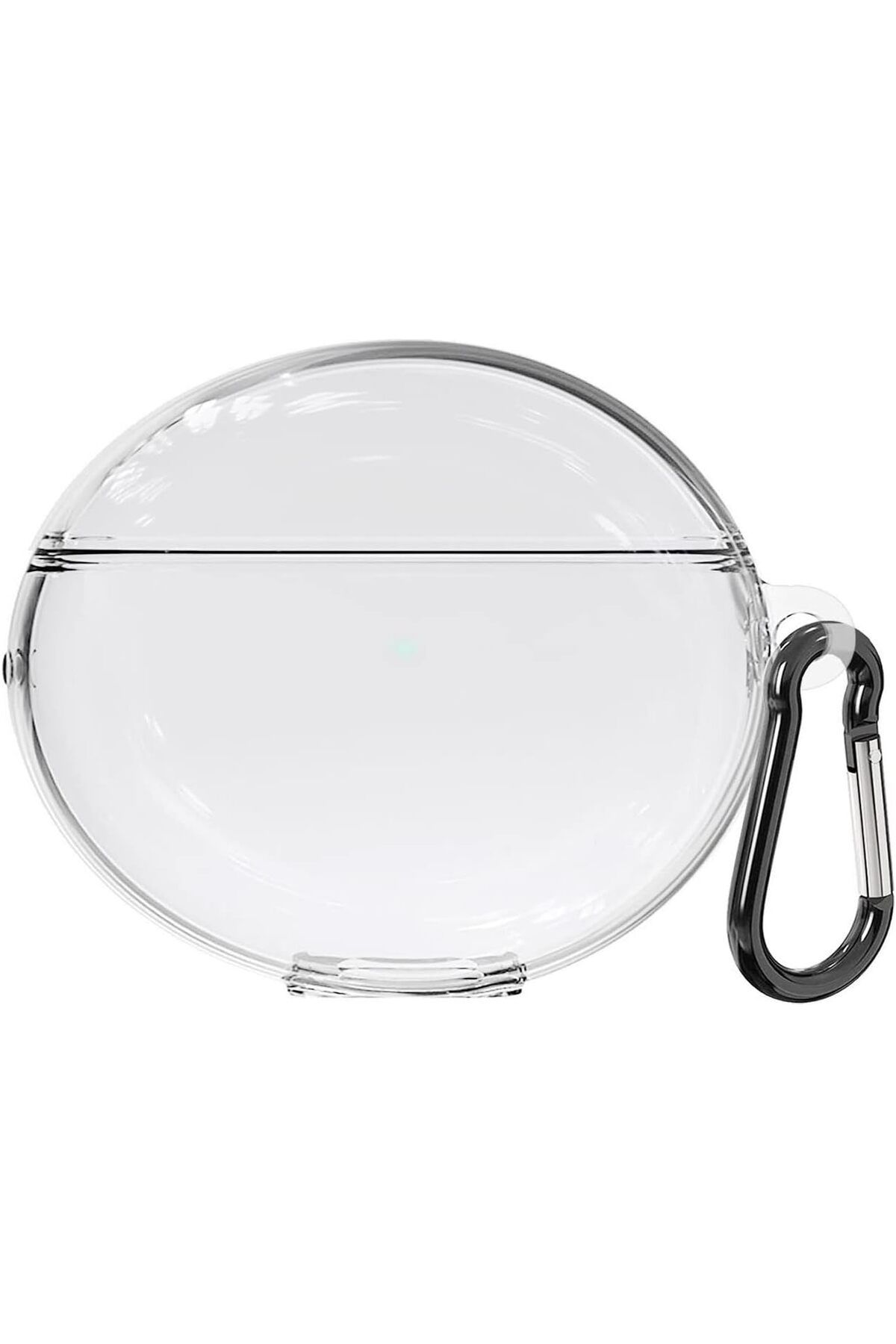 STOREMAX ELZ Kulaklık Kılıf Silikon şeffaf Transparan Kancalı Kapak Tpu Oppo Enco Air 2 ile Uyumlu ürü
