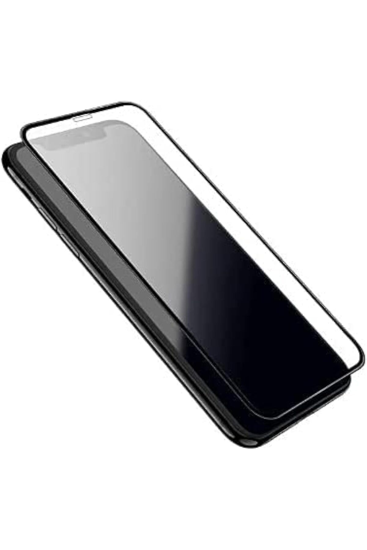 Mu Art Ahşap Mrt Trend iPhone 14 Pro Max için Ekranı Tam kaplayan Cam 5D Ekran Koruyucu Kırılmaz Cam Full Co