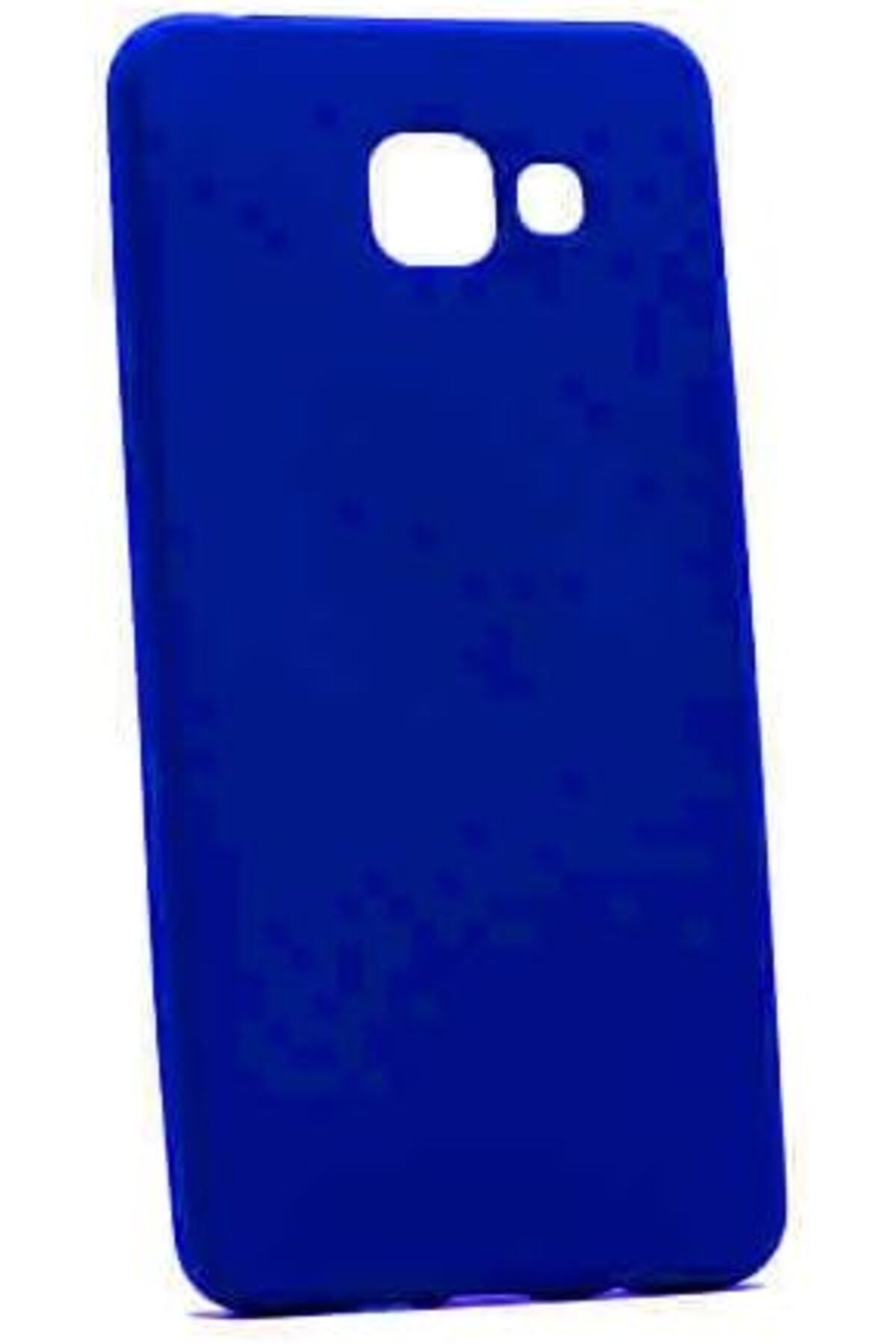 STOREMAX Rom Galaxy C7 / C7 Pro Uyumlu Mat Yumuşak Silikon Kılıf (Mavi) Romshp 1067323