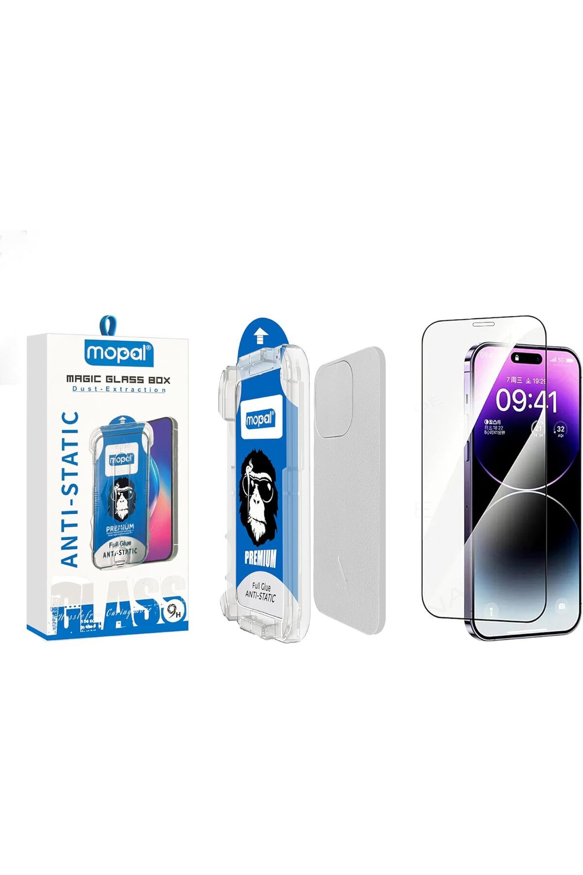 STOREMAX Ezg Anti-Static Uygulama Aparatlı 9H Cam Telefon Ekran Koruyucu (iPhone 11 / XR) Ezsnshop 1065757