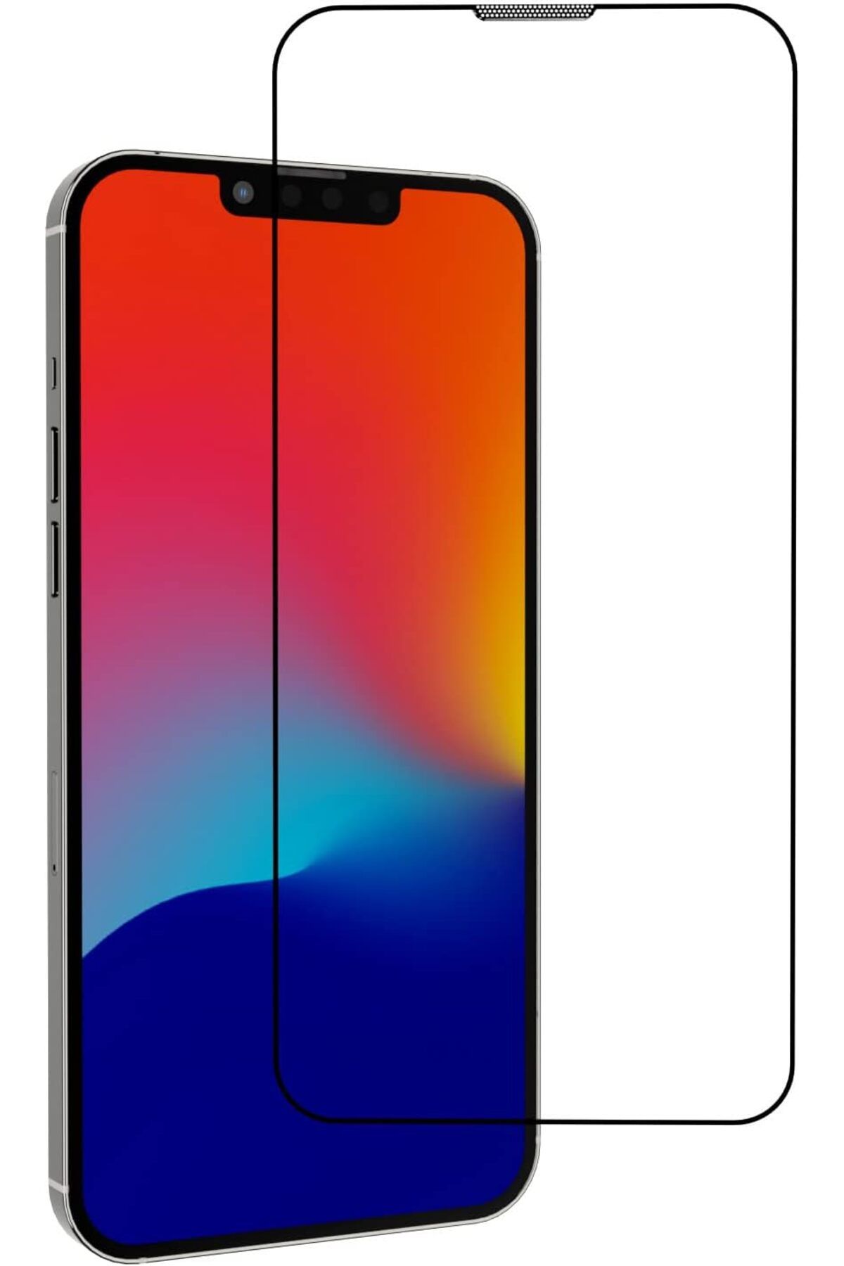 STOREMAX OZN iPhone 11 uyumlu Explosion-Proof 18D Toz Geçirmez Ekran Koruyucu Seramik Kırılmaz Cam - PARLA