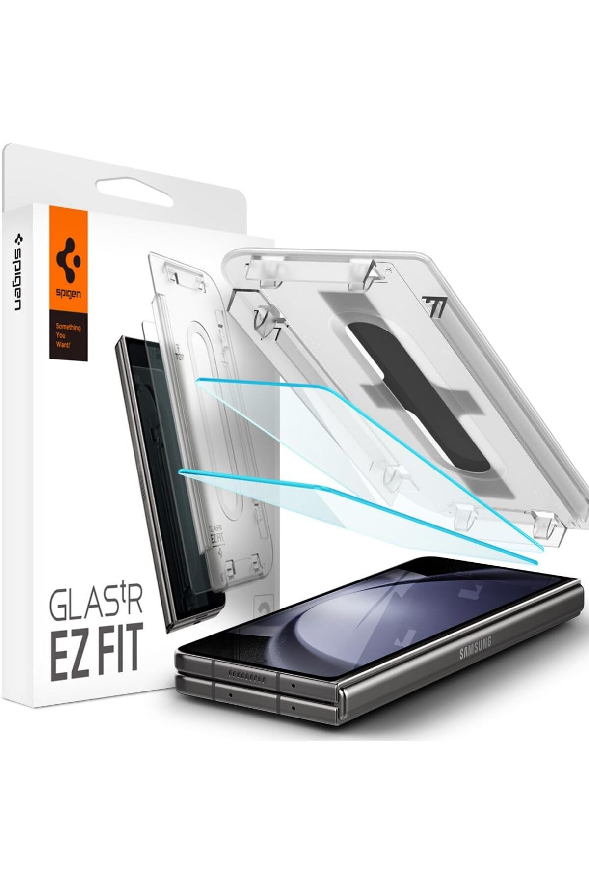 STOREMAX OZN Galaxy Z Fold 5 Cam Ekran Koruyucu Kolay Kurulum Glas.tR EZ Fit Slim HD (2 Adet) - AGL06523 OZNs