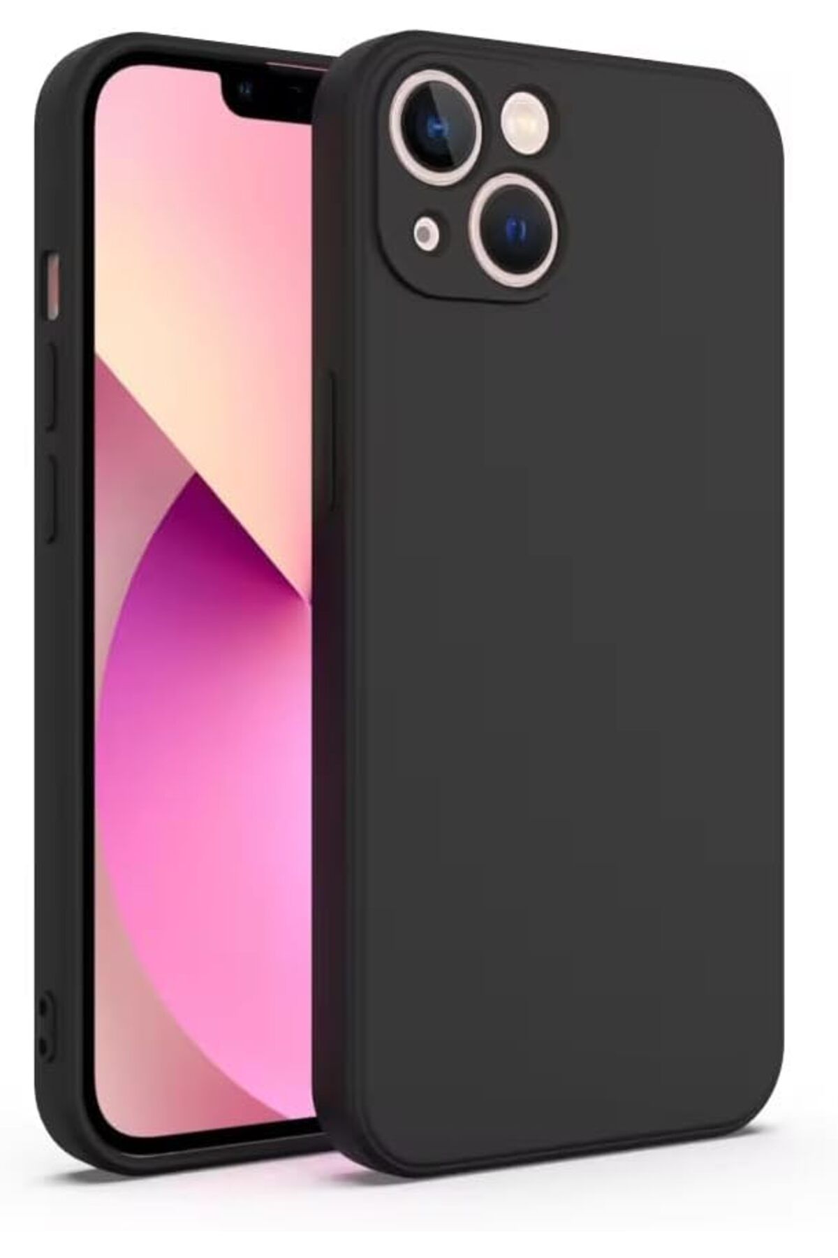 STOREMAX GİYİM & AKSESUAR iPhone 14 (6.1) inç ile uyumlu First Silikon kılıf ince yapılı tam koru