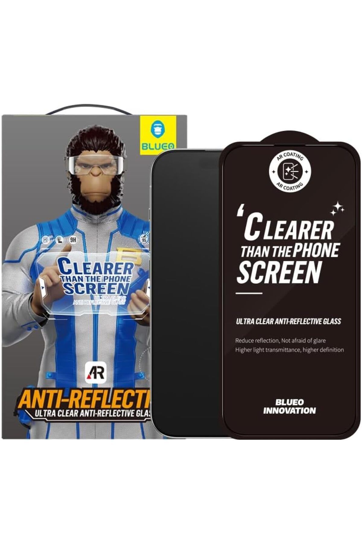 STOREMAX OZN iPhone 15/16 / 16 Plus / 16 Pro / 16 Pro Max Uyumlu Ultra Clear Anti-Reflective (Yansıma Önley