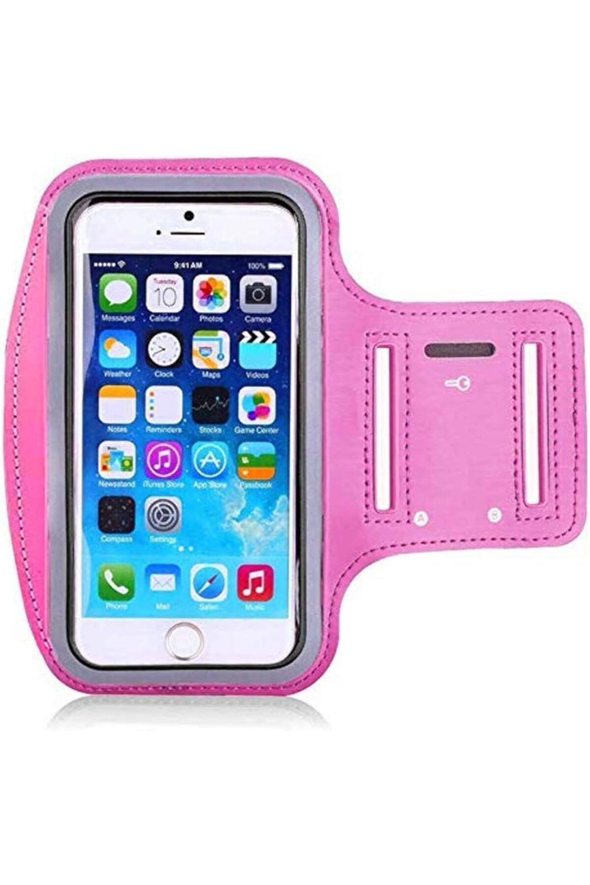 STOREMAX ELZ 11648 Kol Bandı 4.7 Pu için Kılıf, Pembe FRNTR 1127478