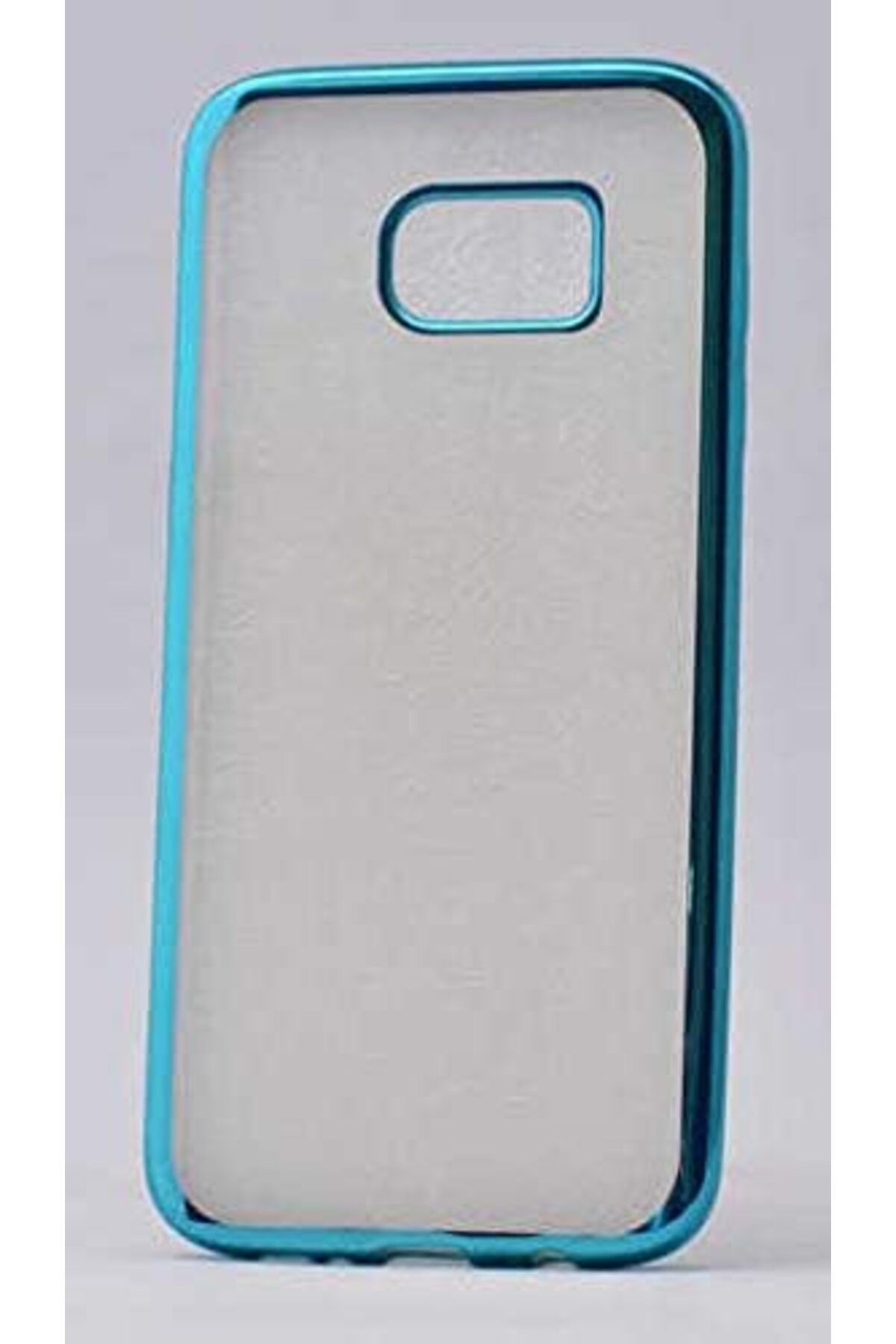 STOREMAX Galaxy S7 Edge Uyumlu Lazer Kesim Yumuşak Silikon Kılıf (Mavi) TrendBazaar 1057563