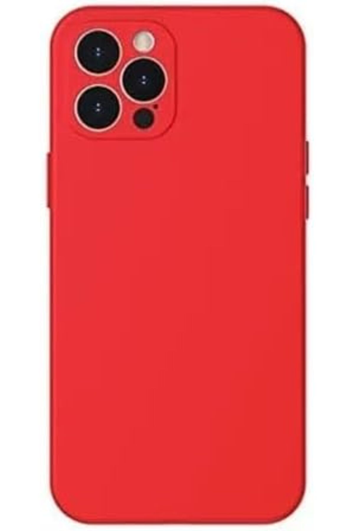 STOREMAX OZN Liquid Gel, iPhone 12 Pro Cep Telefonu Kılıfı, Kırmızı OZNstre 1094633
