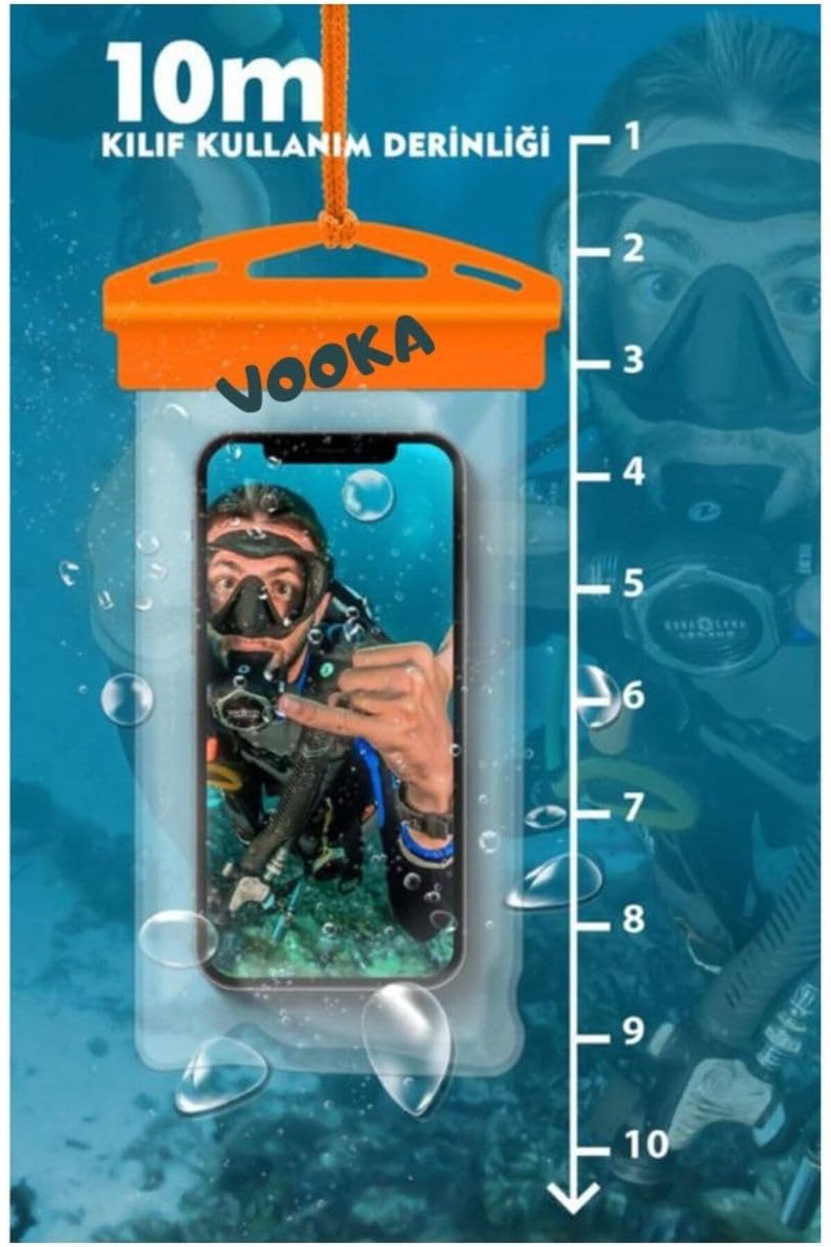 STOREMAX Joyka Su Geçirmez Askılı Kılıf Universal Tüm Cihazlara Uyumlu Deniz Havuz Waterprof 2023-8687