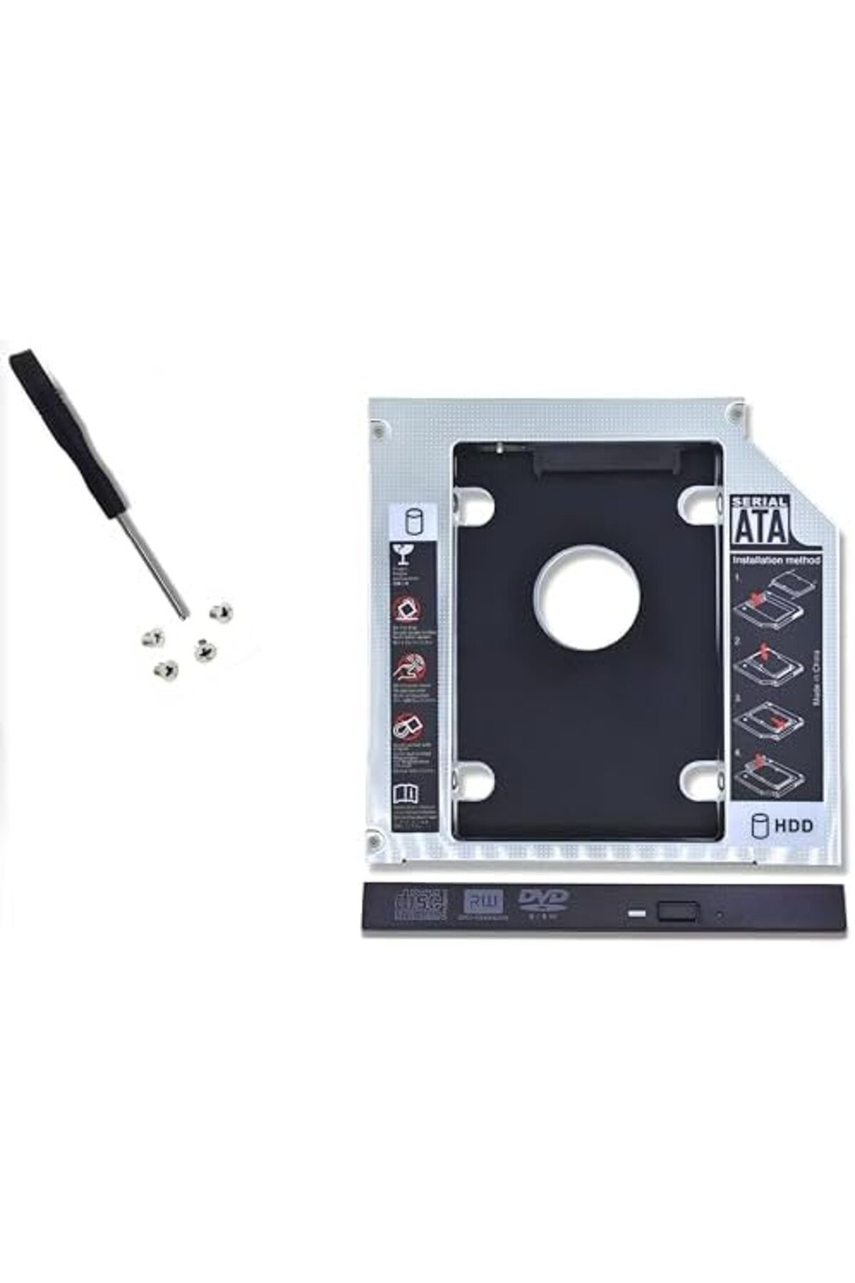 STOREMAX ELZ Notebook SSD DVD Harddisk Kutusu 9.5mm (C-856) FRNTR 1127478