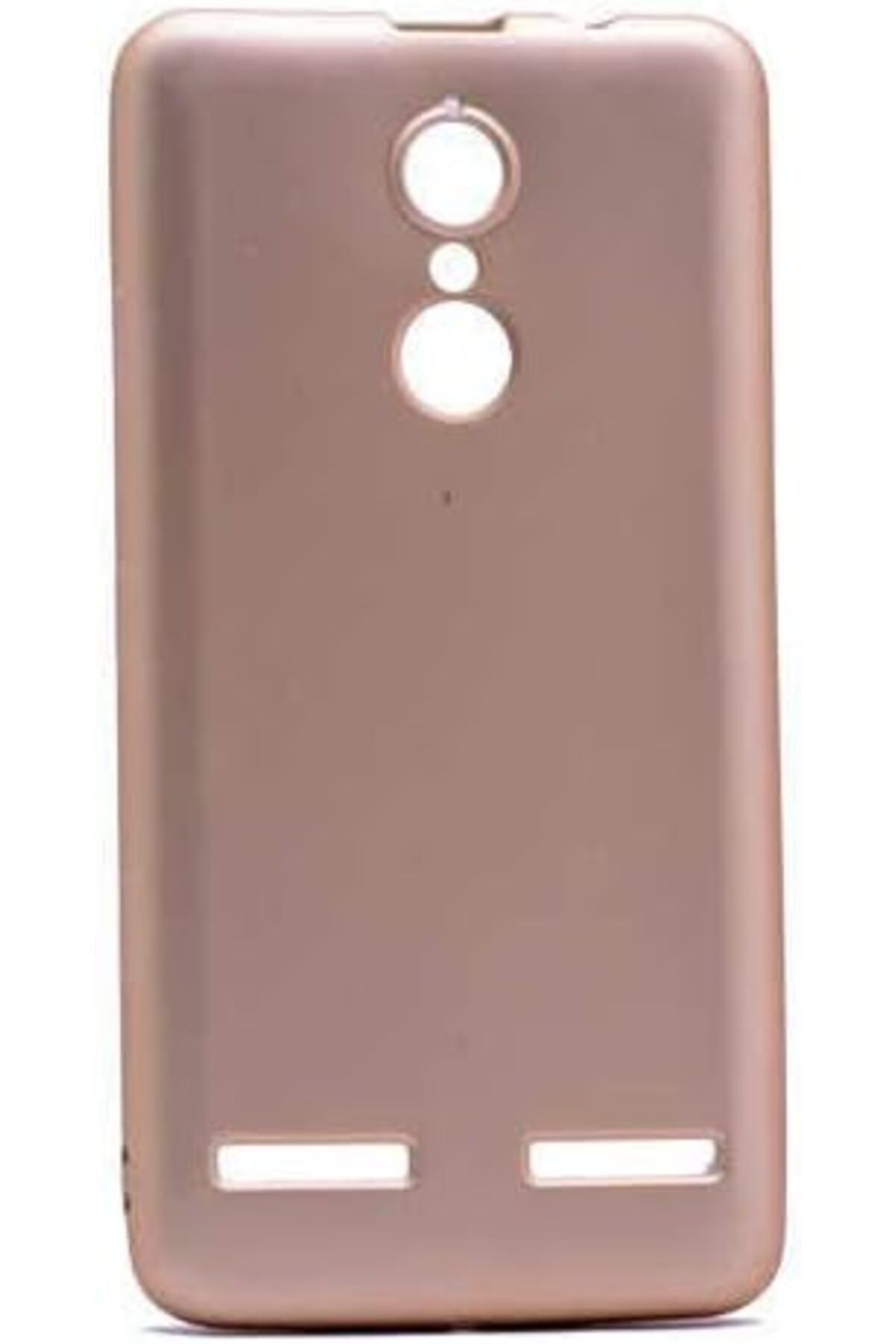 STOREMAX Rom K6 Note Uyumlu Mat Yumuşak Silikon Kılıf (Altın Rengi) Romshp 1067323