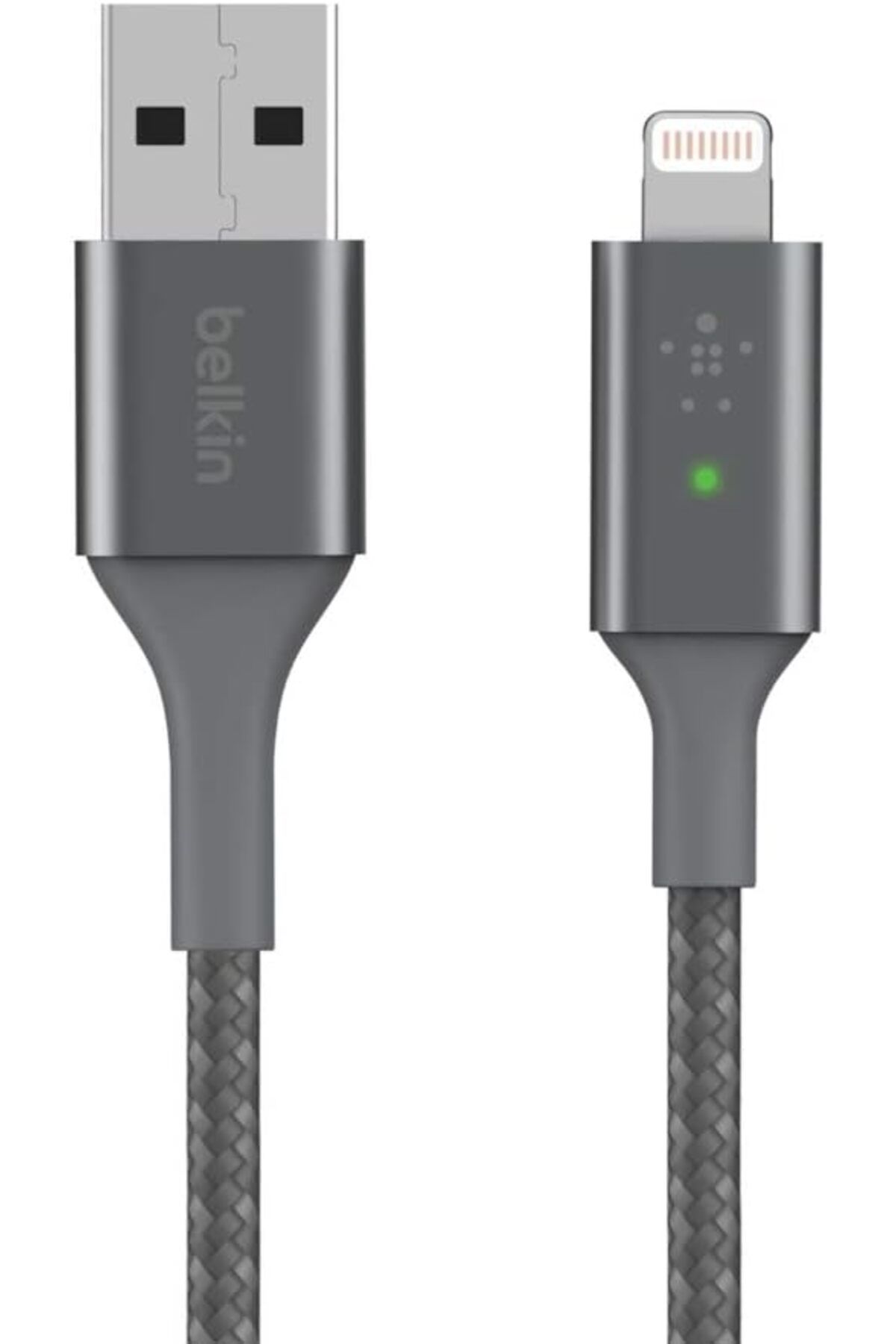 STOREMAX Smart LED Şarj Kablosu USB - Lightning 4 ft/1.2 Metre (Bir Bakışta Şarj Durumunuzu Görün) MFi
