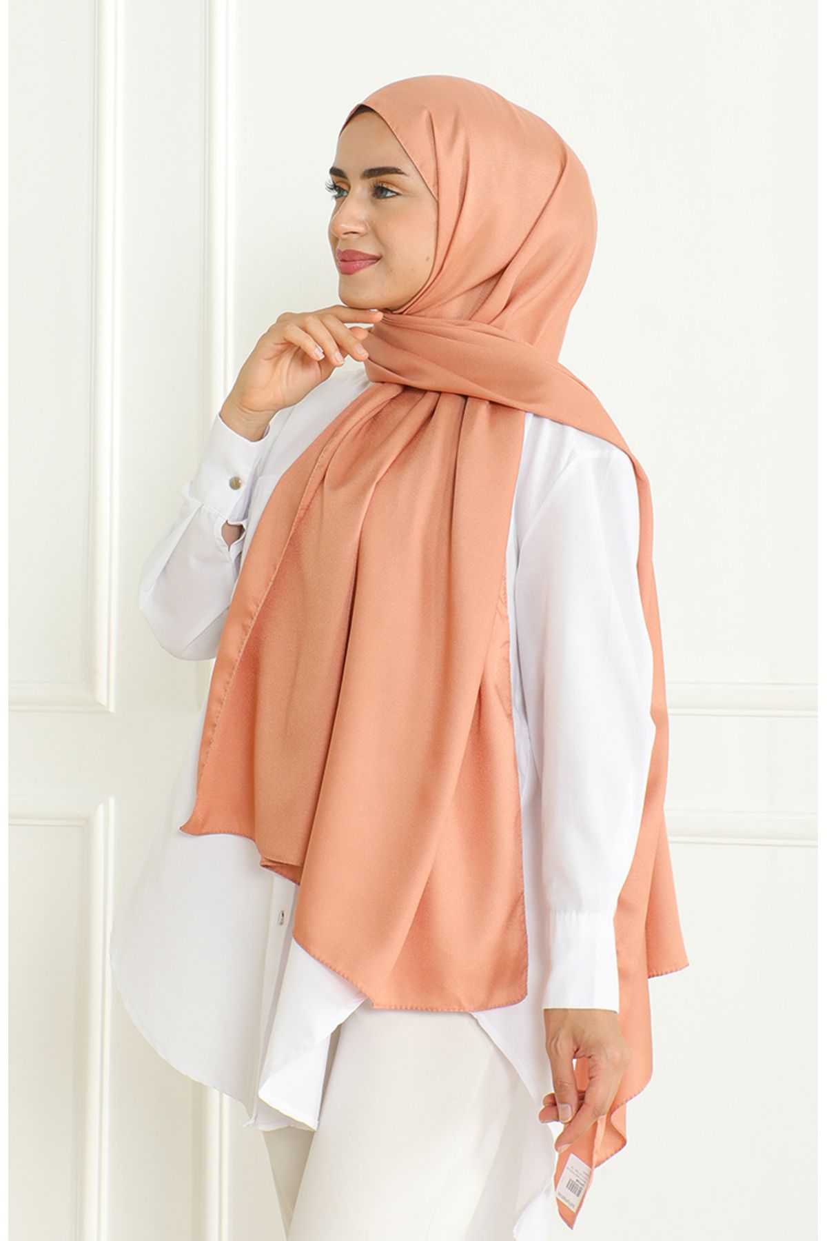 sefamerve-Περιτύλιγμα Medina Silk Sanded 81075-03 Tan 2