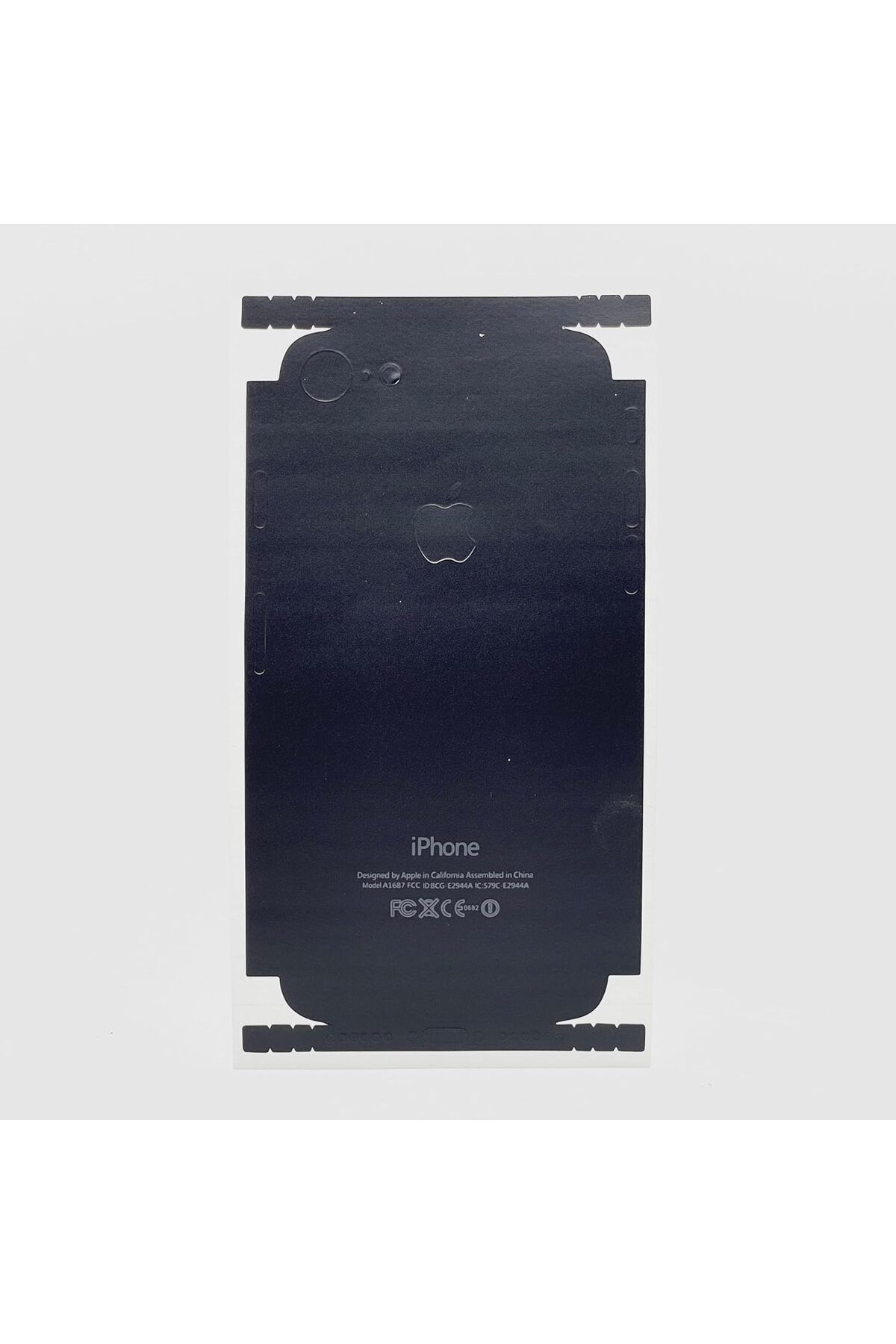 STOREMAX OZN iPhone 7 Uyumlu Tam Koruma Çizilmez 3M Full Body Kaplama (Siyah) OZNstre 1094633
