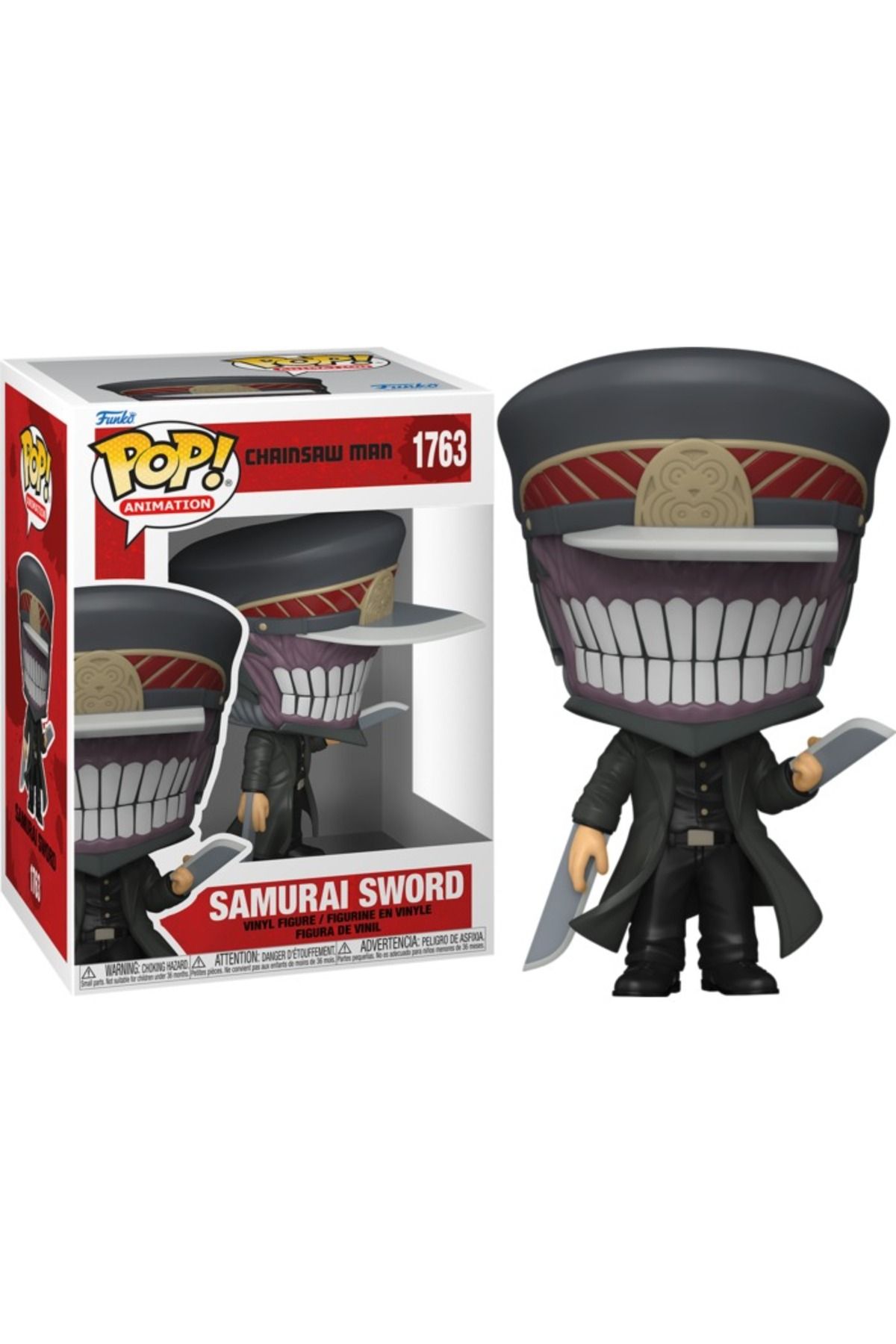 Funko-Pop! Animation: Chainsaw Man Samurai Sword Vinyl Figures 3