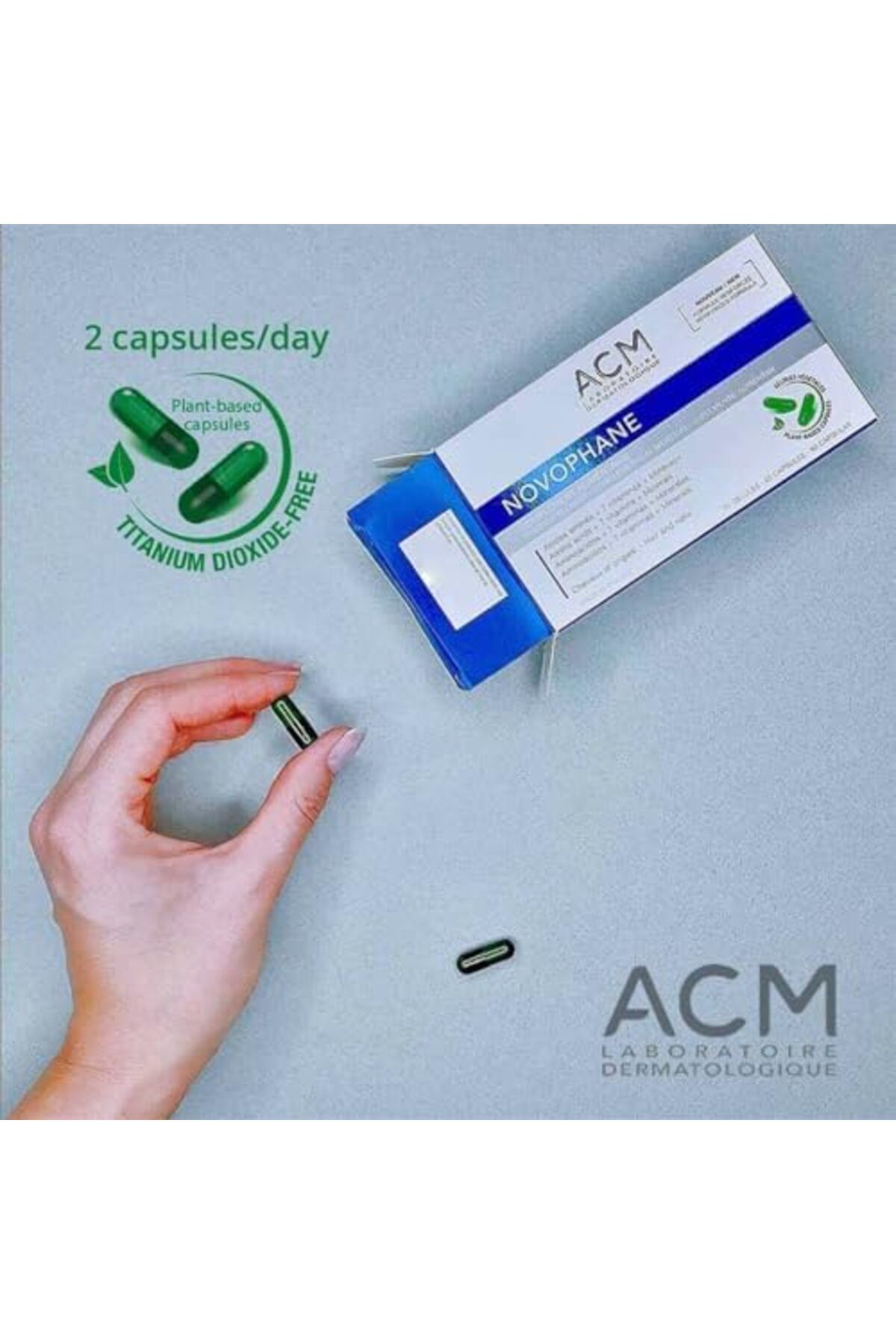 ACM-كبسولات مختبر نوفوفان لعلاج تساقط الشعر والثعلبة والأظافر وهشاشة البشرة 4