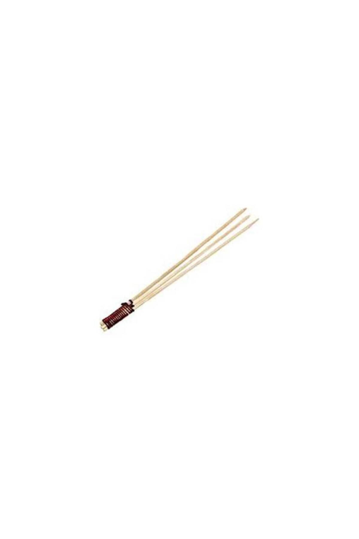 yuandong Bambu 3 Dişli Kürdan (9cmx50ad), Sunum Kürdanı