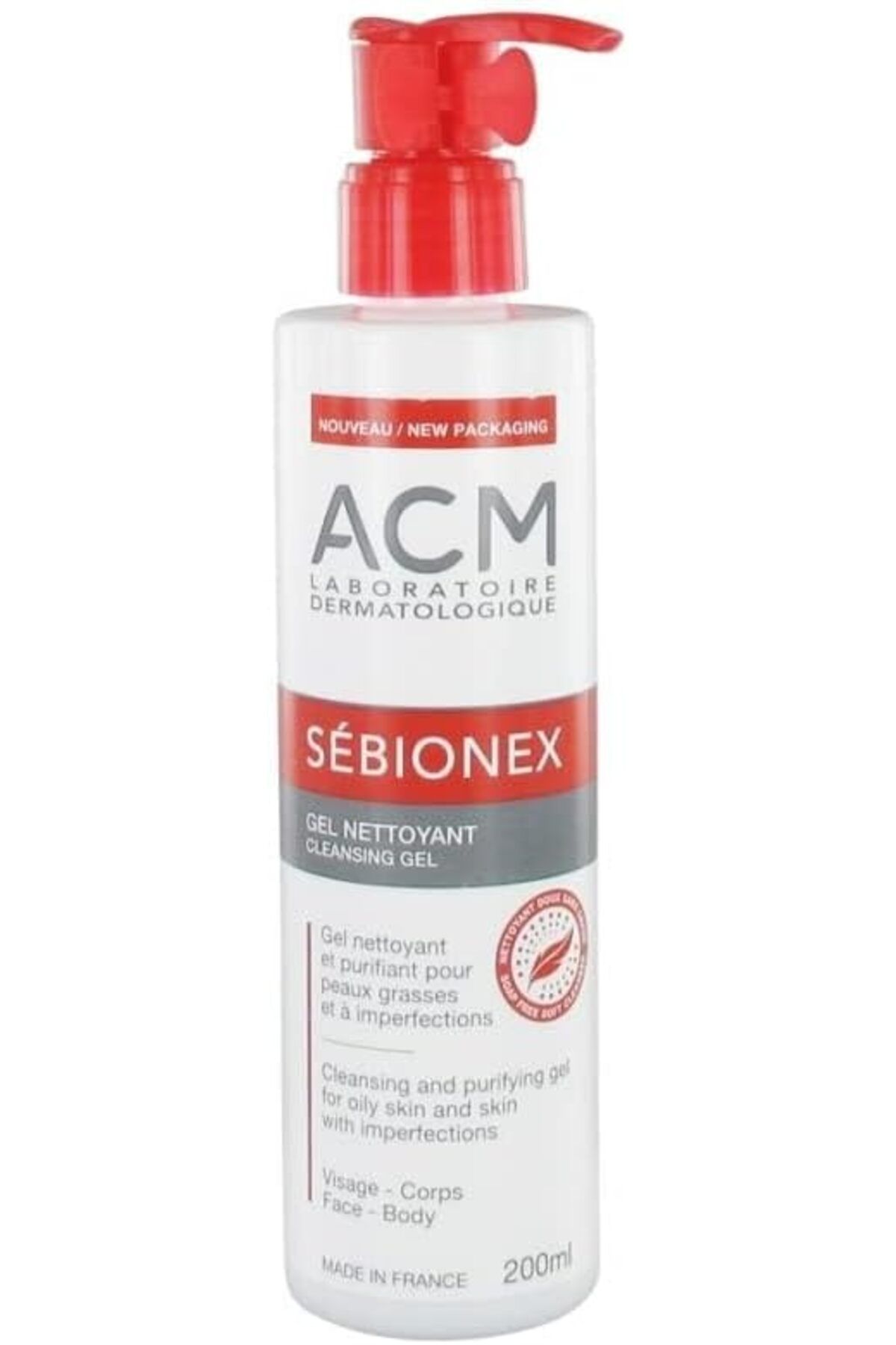 ACM-Cebionex Cleansing Gel by ACM 200ml - One Piece - White 5