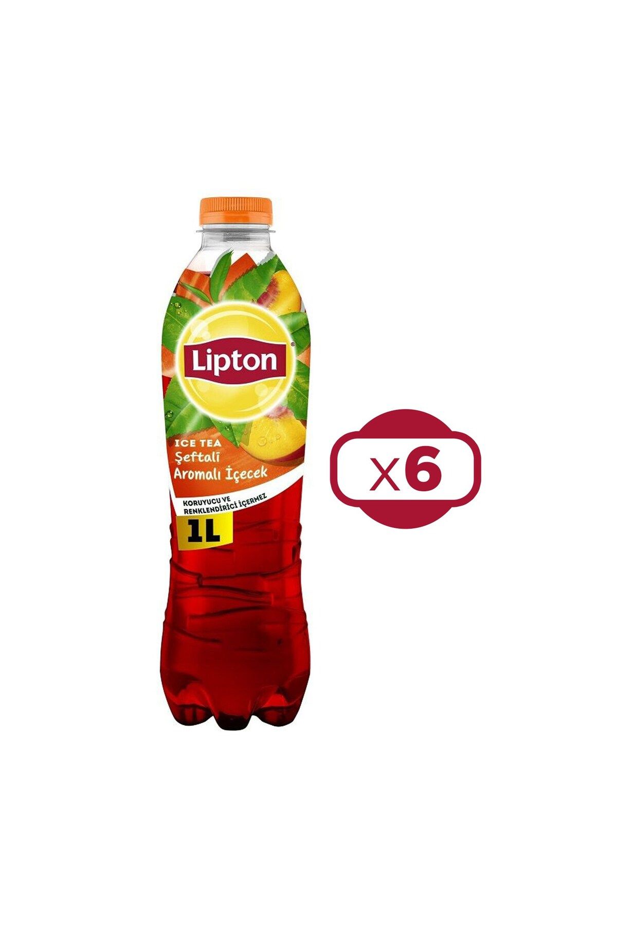 Lipton Ice Tea Şeftali 1 lt x 6 Adet