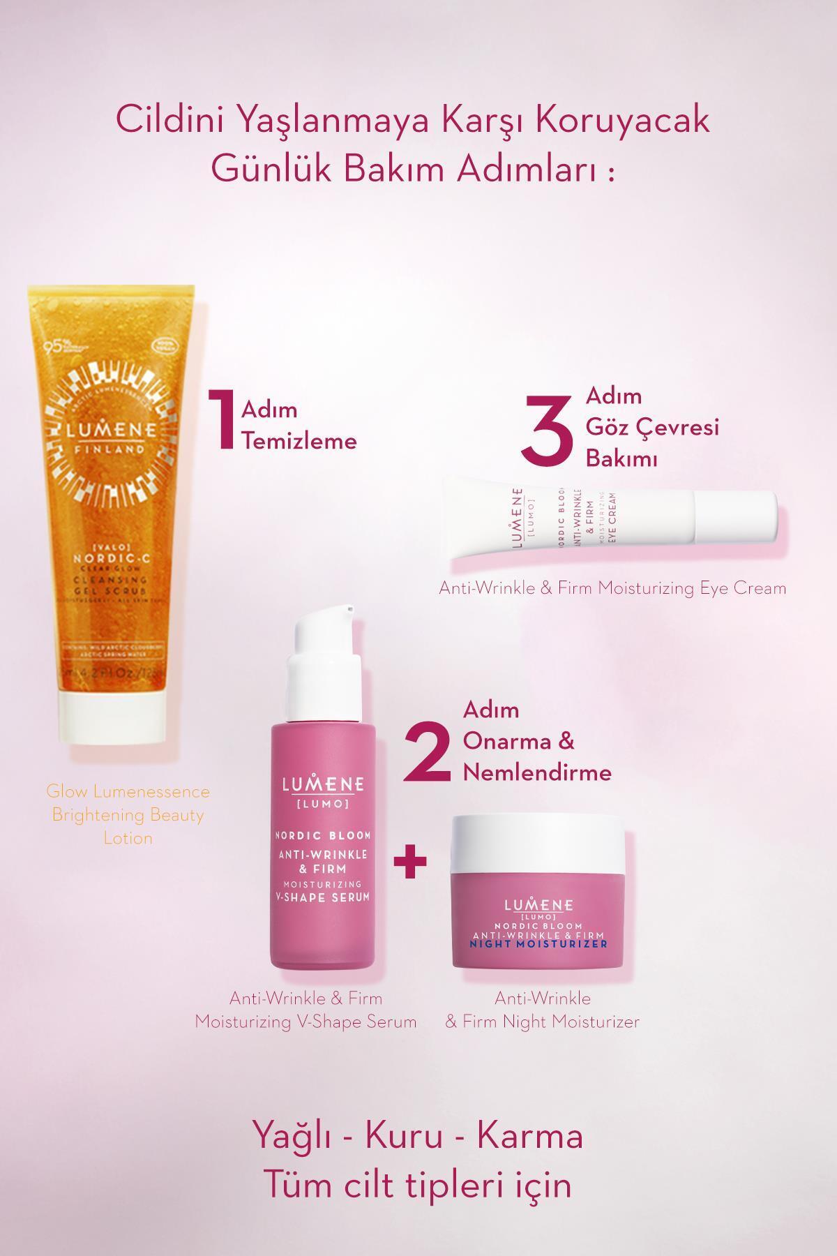 LUMENE-Anti-Wrinkle Night Cream – Firming & Moisturizing Effective Care, for All Skin Types 3