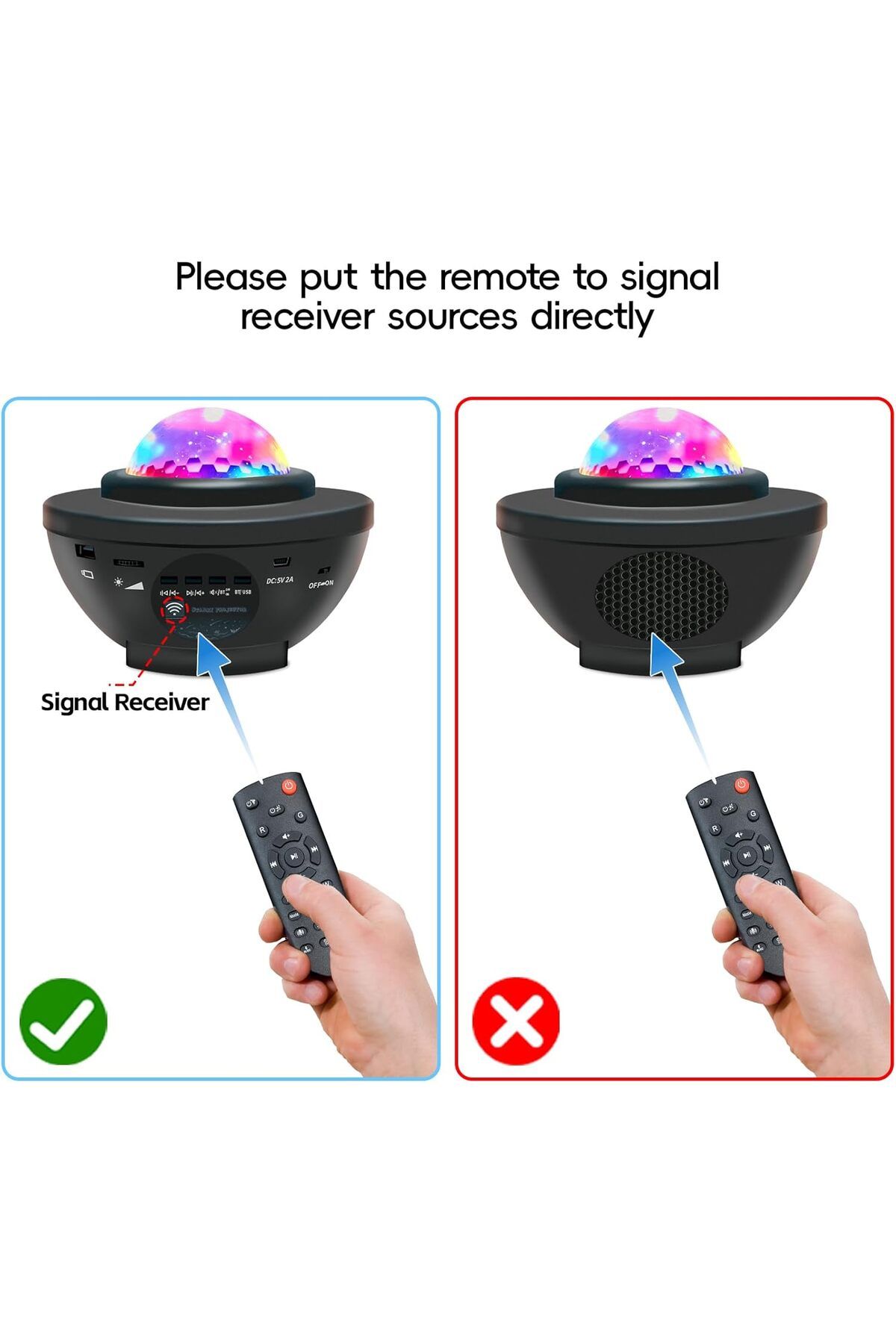 fulina-Dynamic Projection Night Light with Remote Control Bluetooth Speaker, Multiple Colours,for Bedroom 7