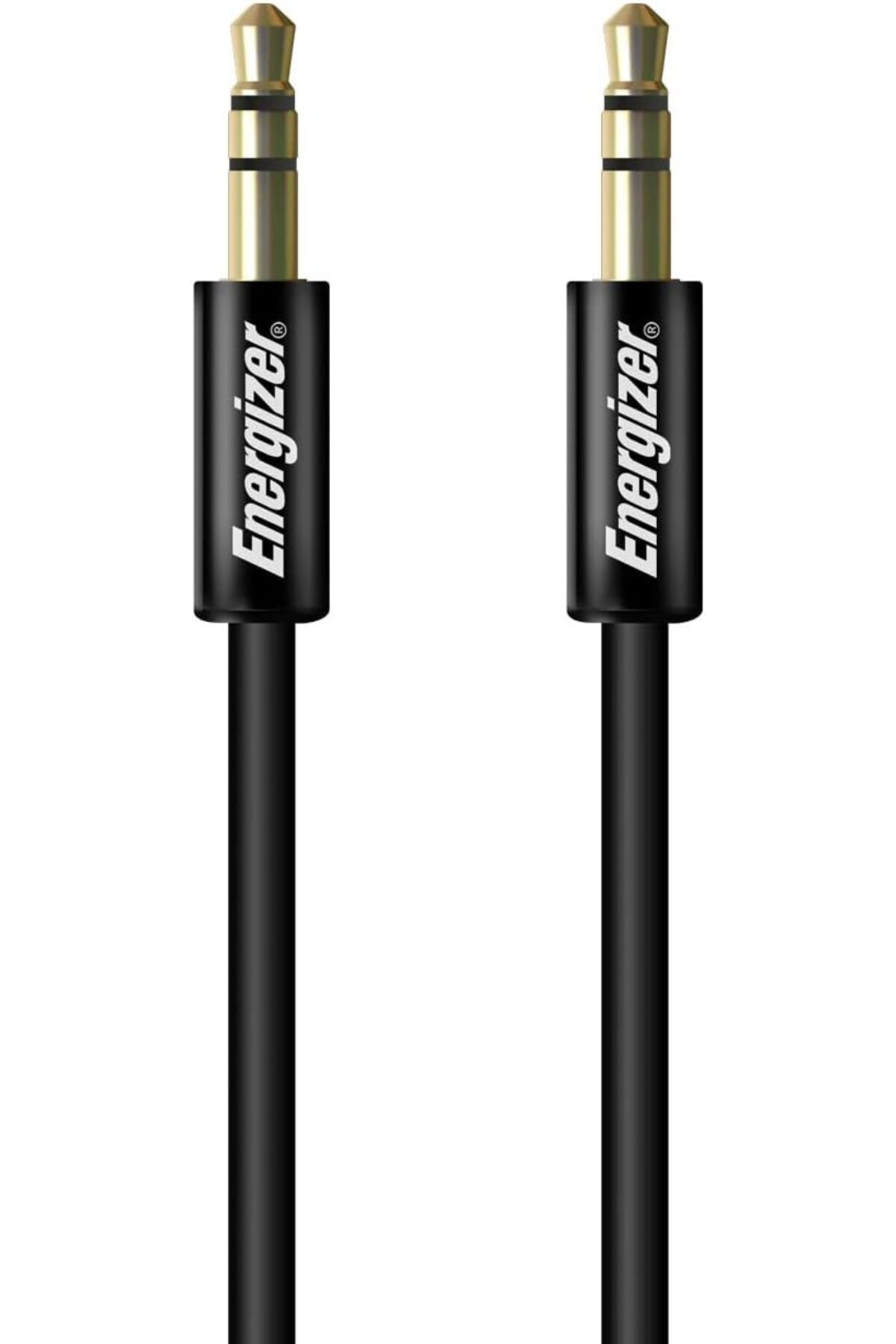 Energizer-- Adapter Audio Jack/Jack - Universal Stereo Cable for Audio Devices - Black 1