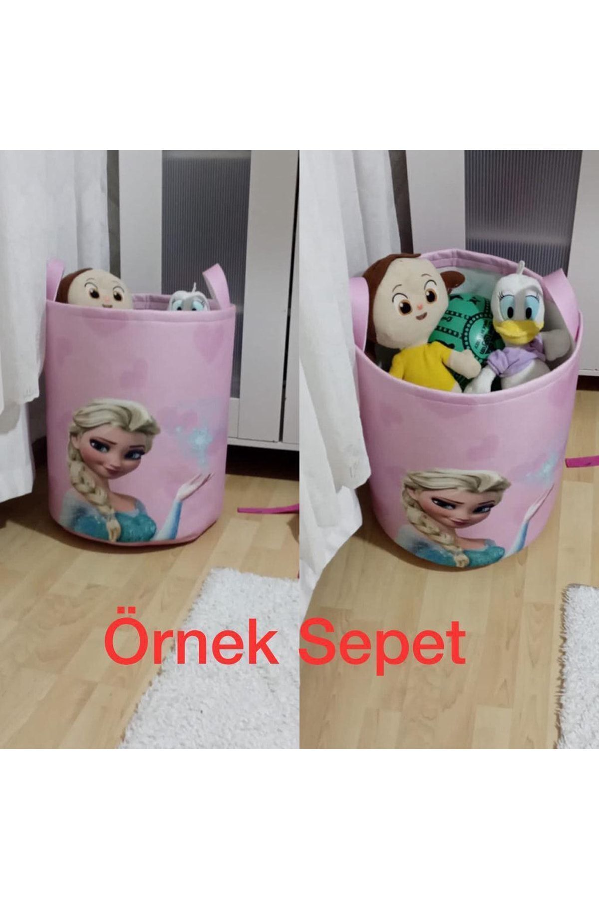 dekomingo-Set de jucării roz Hello Kitty - Cu cameră și coș 3