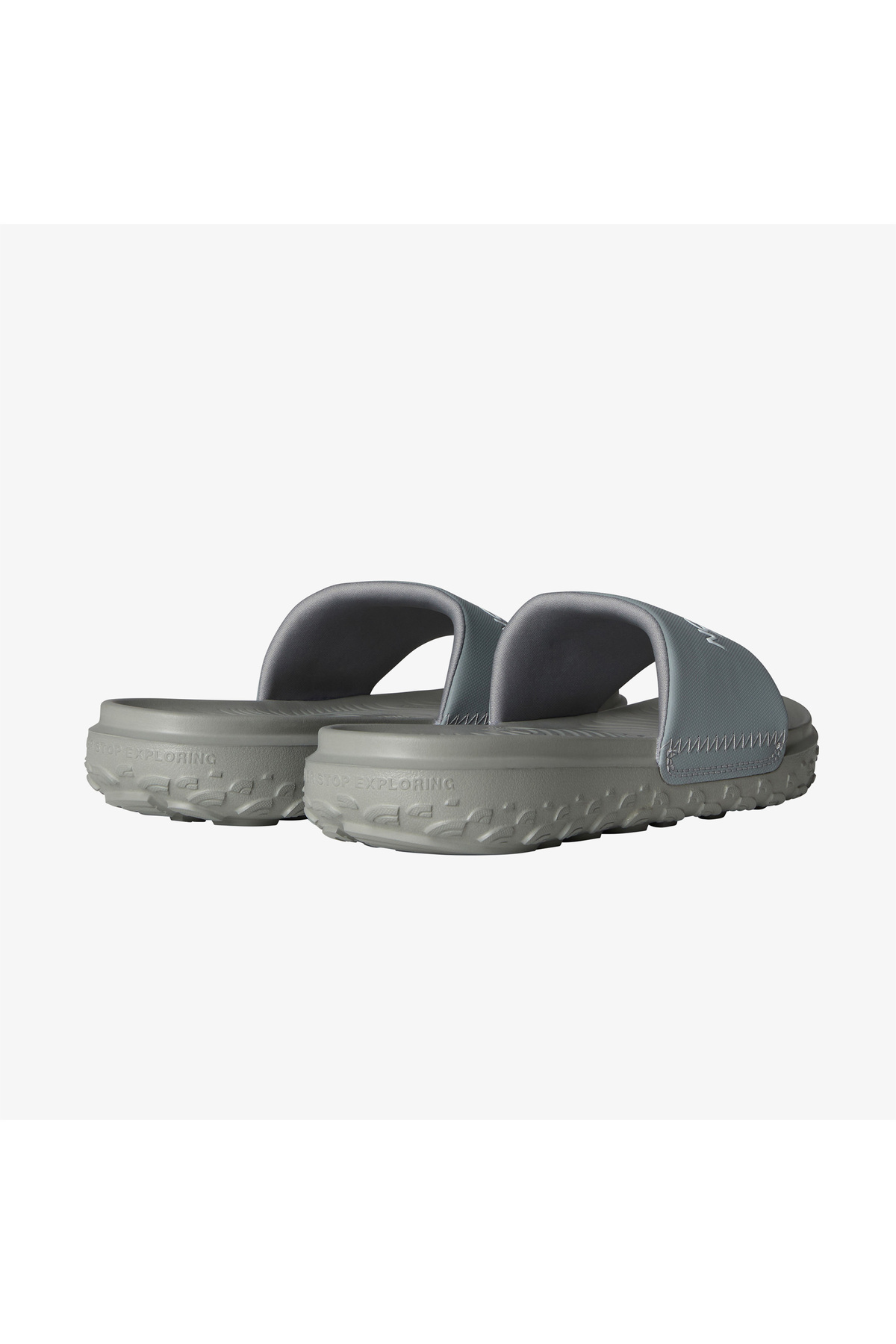 THE NORTH FACE-Ανδρικές γκρι παντόφλες Never Stop Cush 3