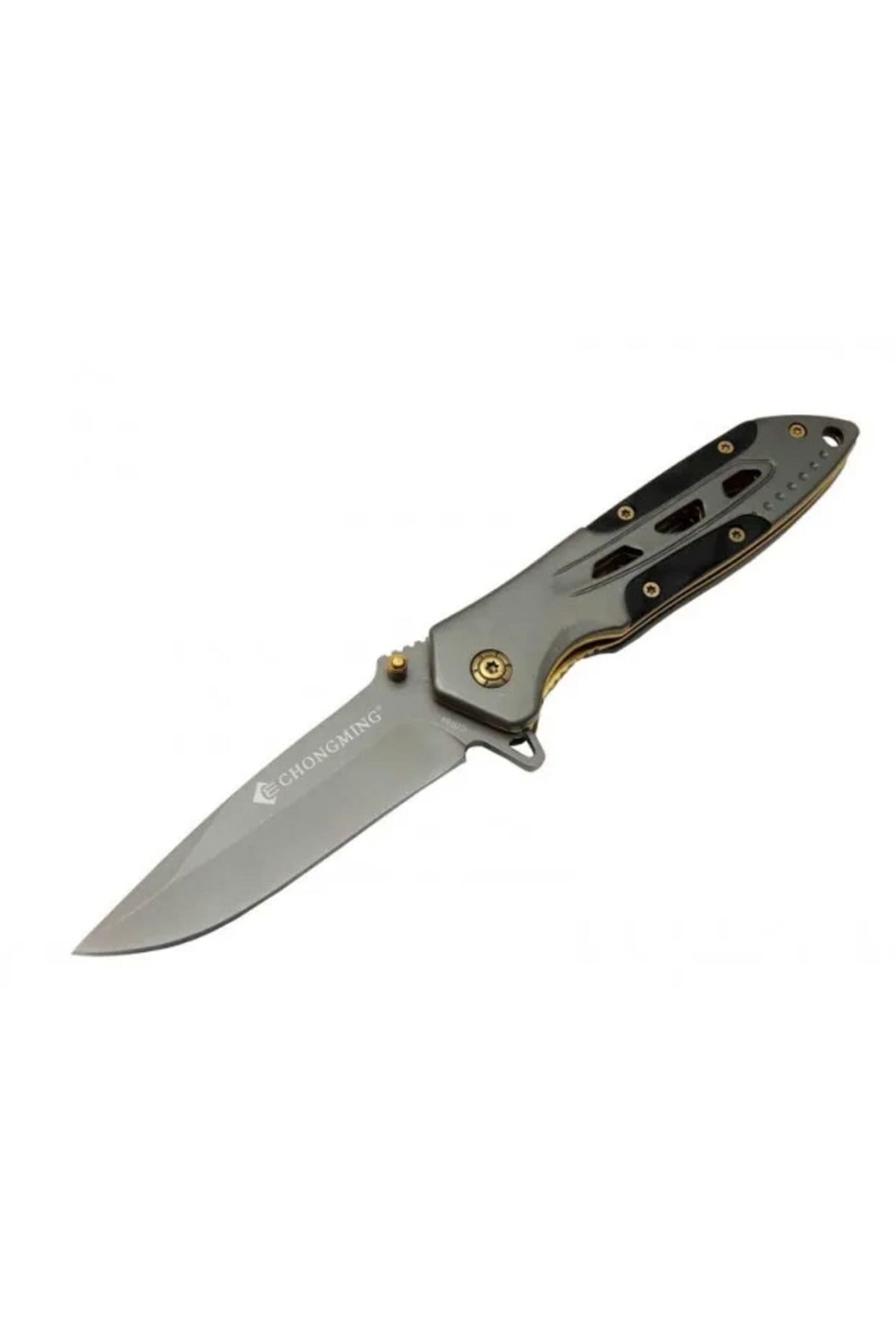 melfxxl eticaret melfxxl Chongming Cm84 Çakı Titanyum Gold 20 Cm Manuel, Kemerlikli