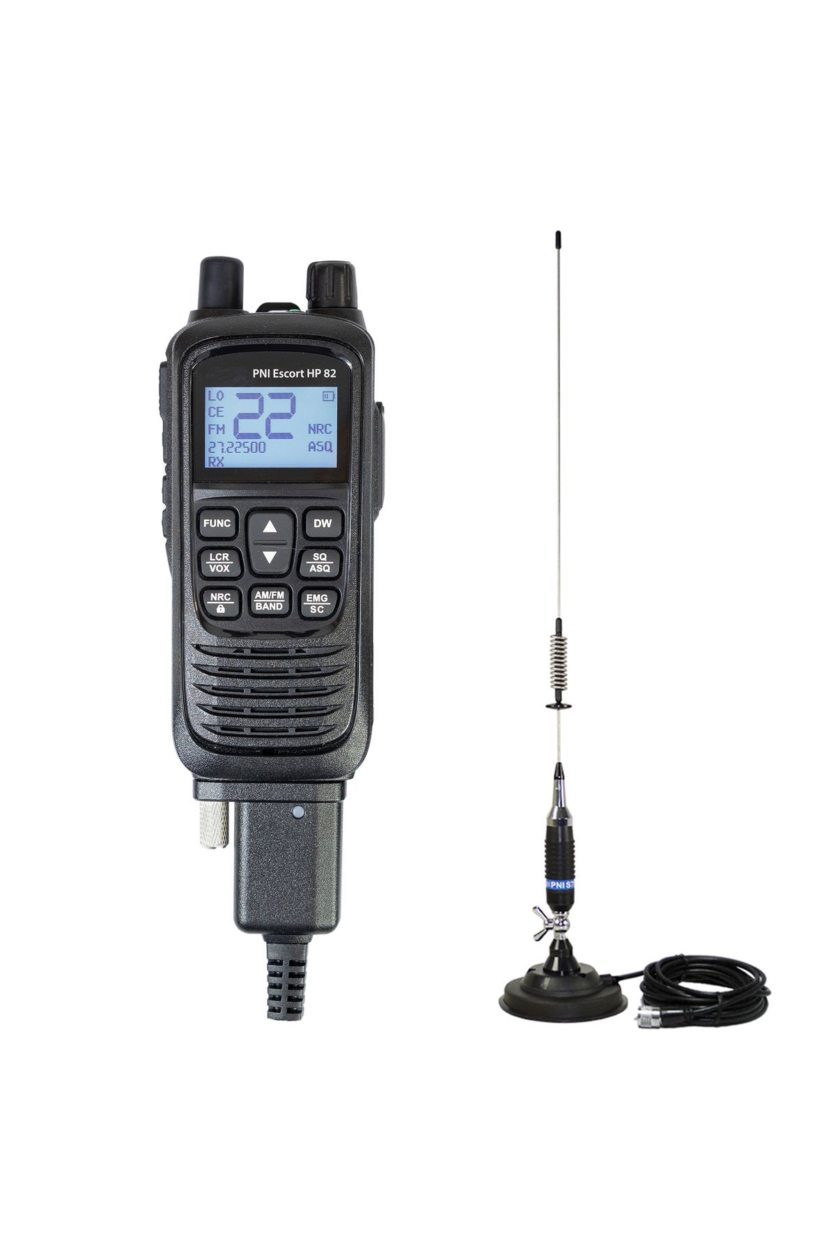 PNI Kit Statie Radio Cb Portabila Pni Hp 82, Multi Standard, 4w - One Size