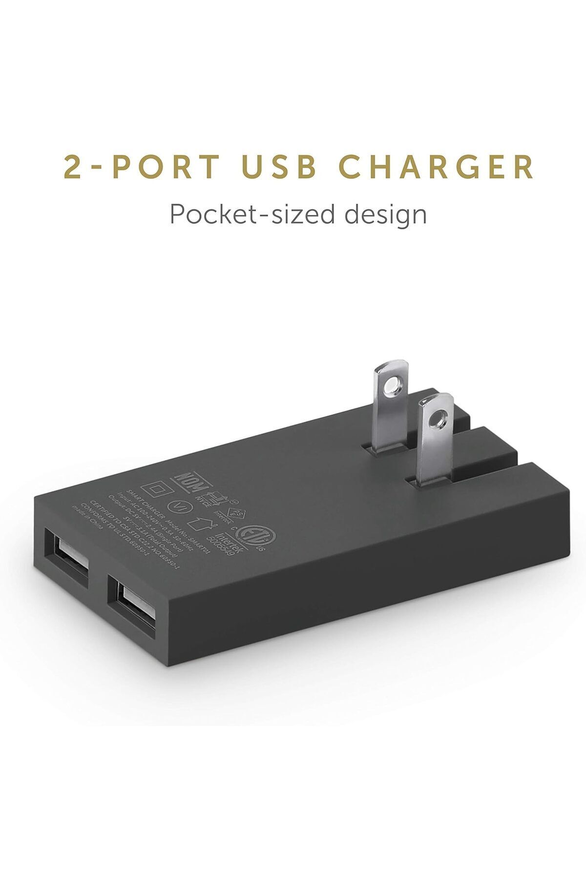 Native Union-SM2-GRY-FB-INT-AP mobile device charger Indoor Black 2