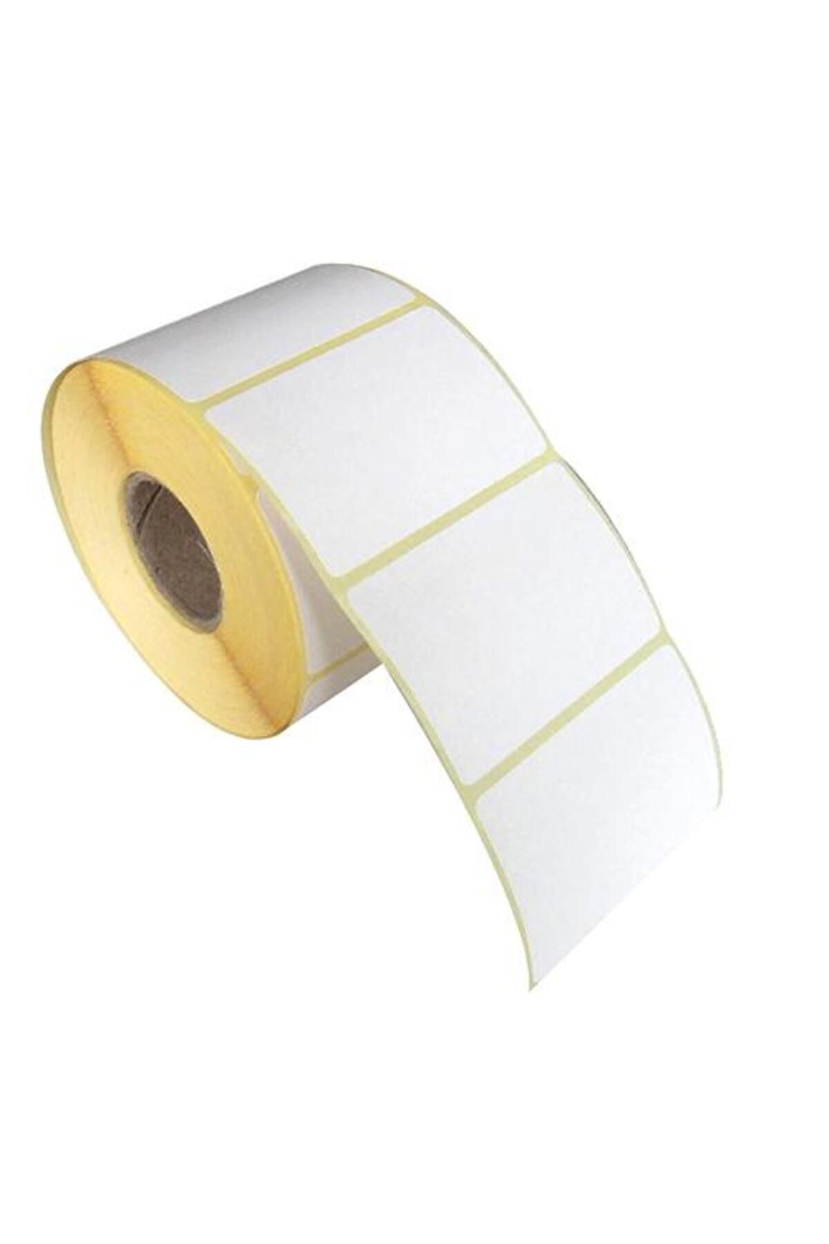 Tanex Termal Rulo Etiketi 40 x 80 mm 1.000 Adet - Beyaz