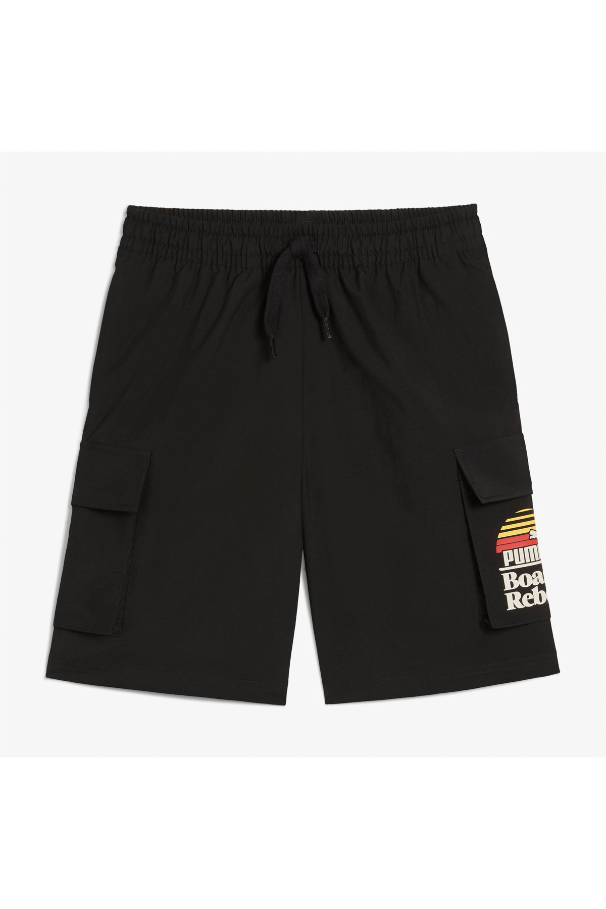 Puma-Mid90S Cargo Chino Kids Black Shorts 4