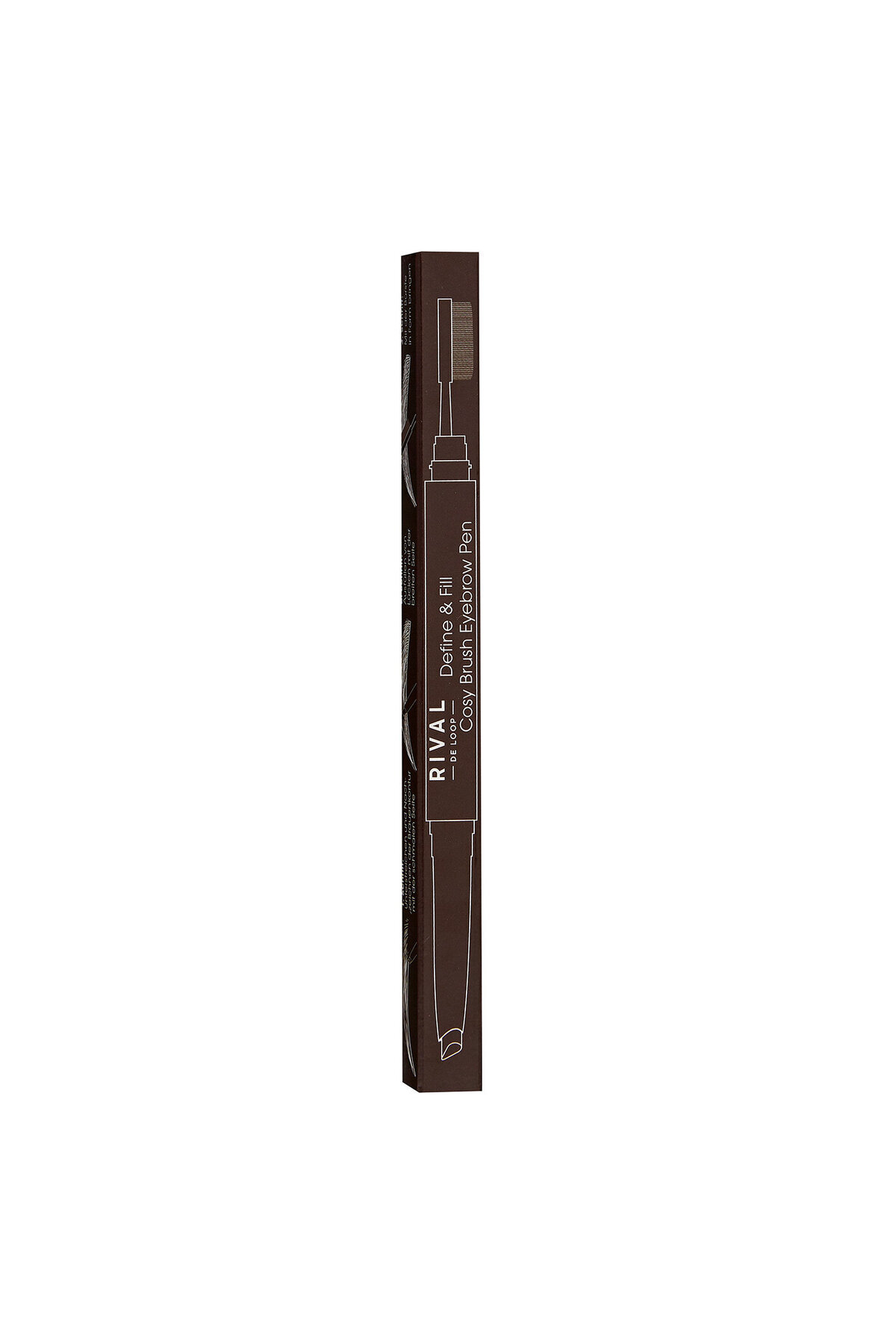 Kaş Kalemi - Define & Fill Pen No:4 - 1 adet — قهوه‌ای SR19110045 — تصویر 2 از 2
