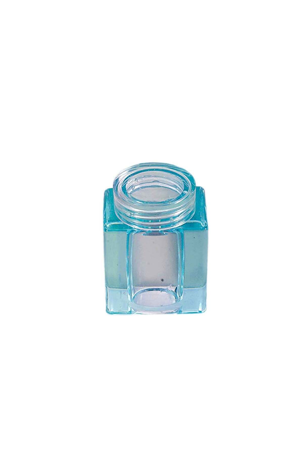 EMİNÖNÜ HOBİ Epoksi Silikon Kalıp Kavanoz Köşeli Kare 9.6 X 9.3 CM