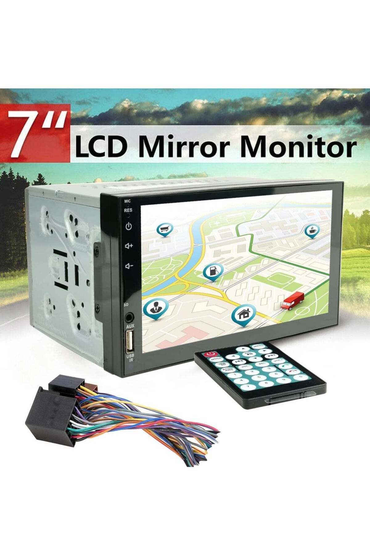 Generic-Car LCD Player 7" Touch Screen Display 1