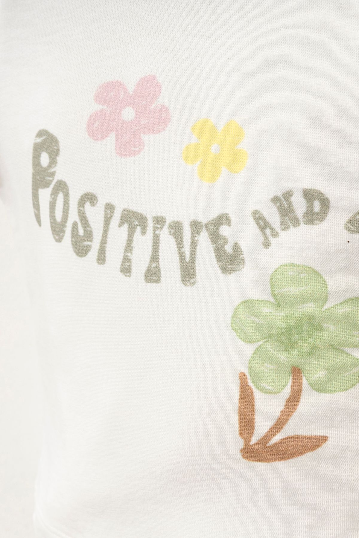 ciccimbaby-100% Cotton Positive Flower T-Shirt 3